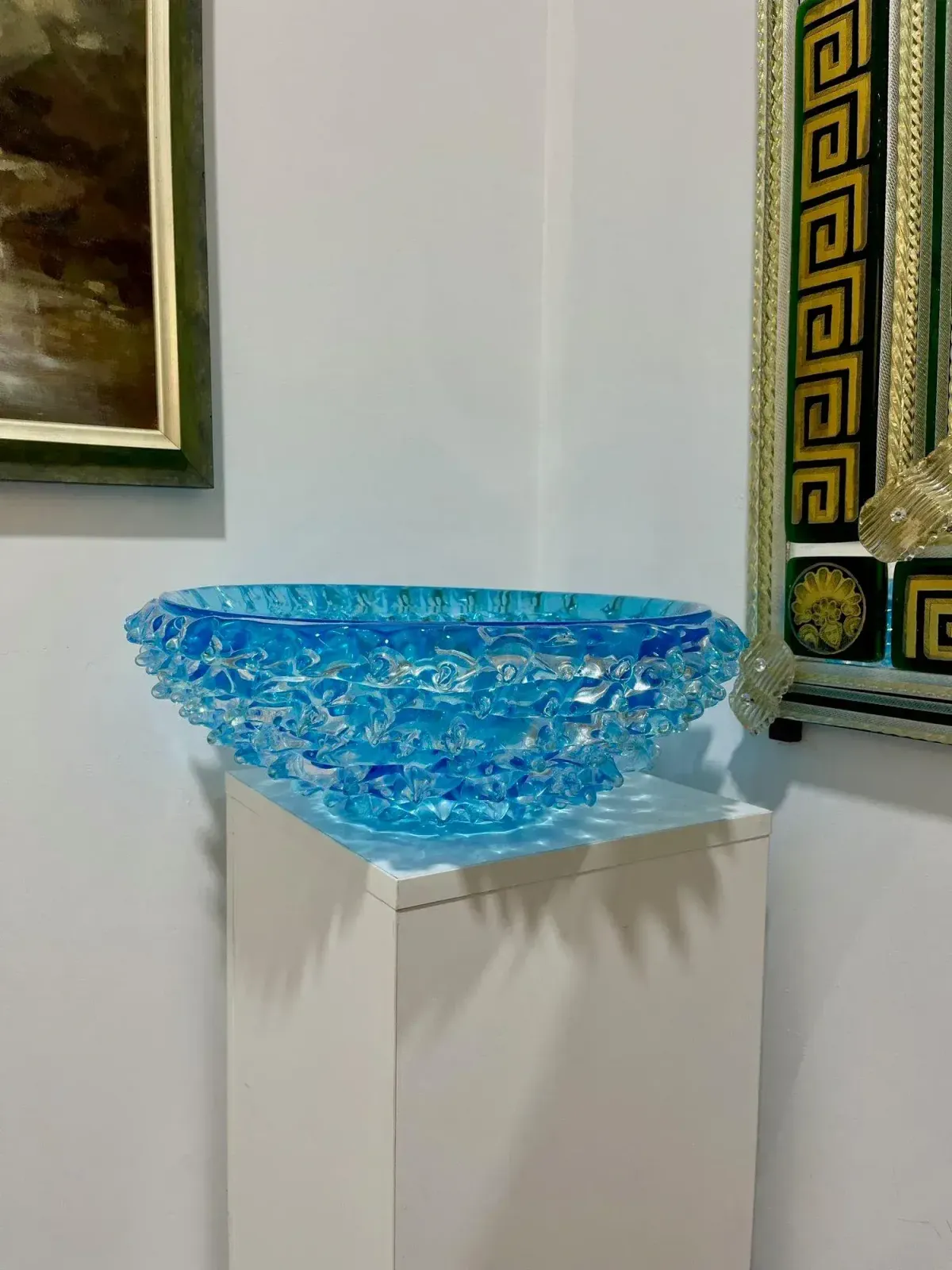 "Scilla" Centerpiece From Murano, Italy photo furniture