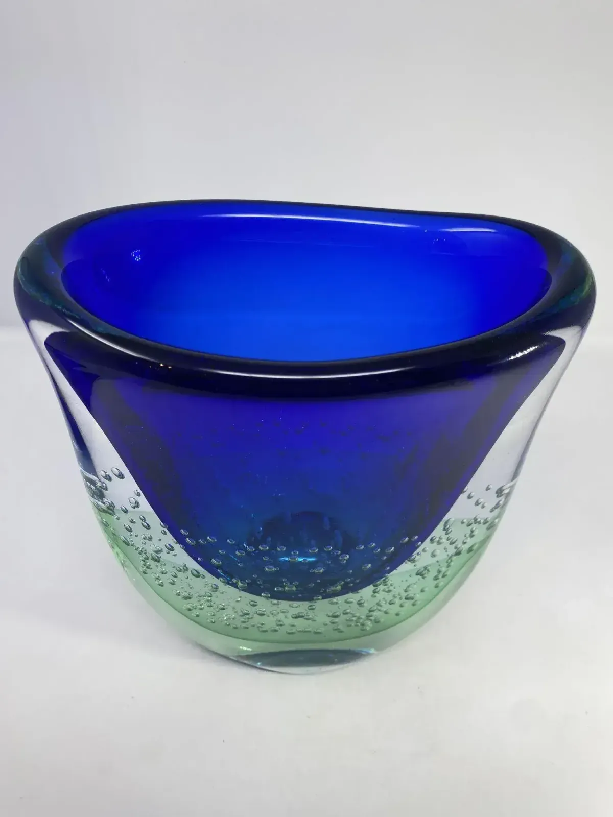 Sommerso Murano Glass Vase By Rossi photo 1348.0