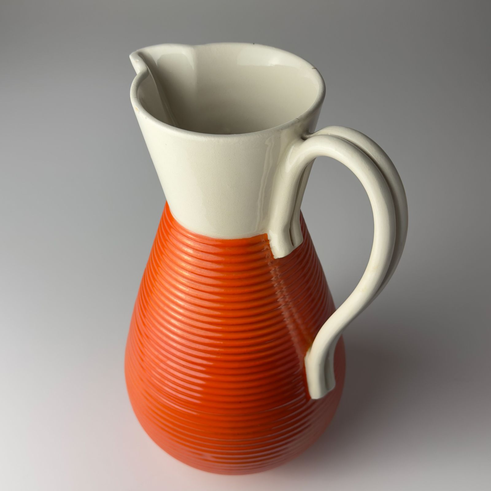 photo vinterior Vintage Set Of Water From Ceramiche Rometti Umbertide, Italy 1930s