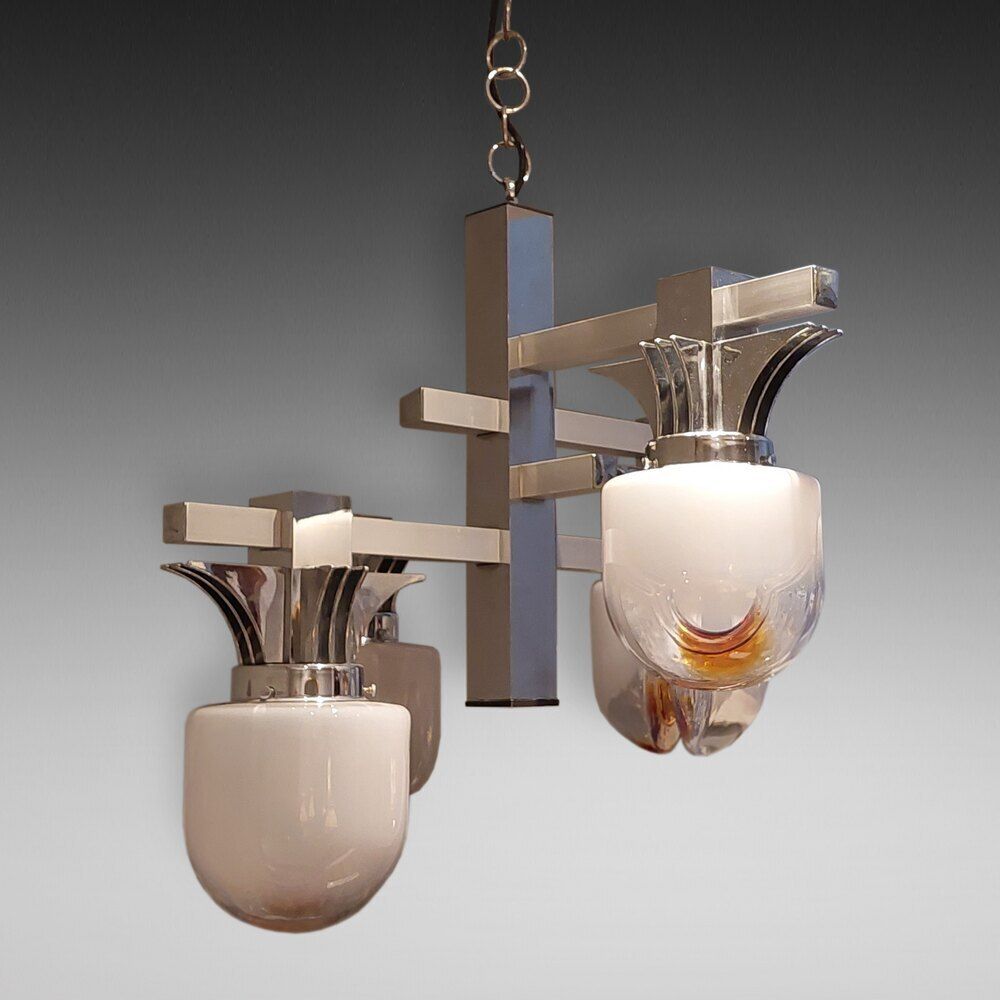 Retro 60's Italian Ceiling Light Fitting
