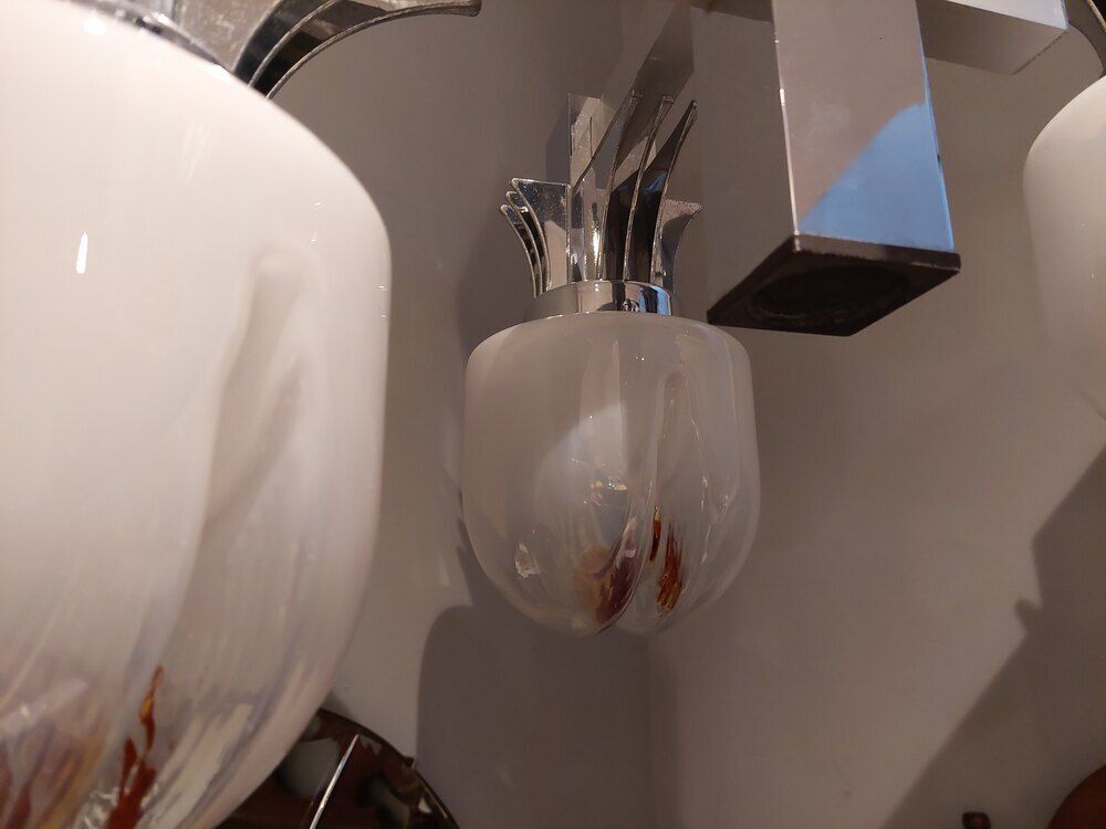 Retro 60's Italian Ceiling Light Fitting photo 480.0