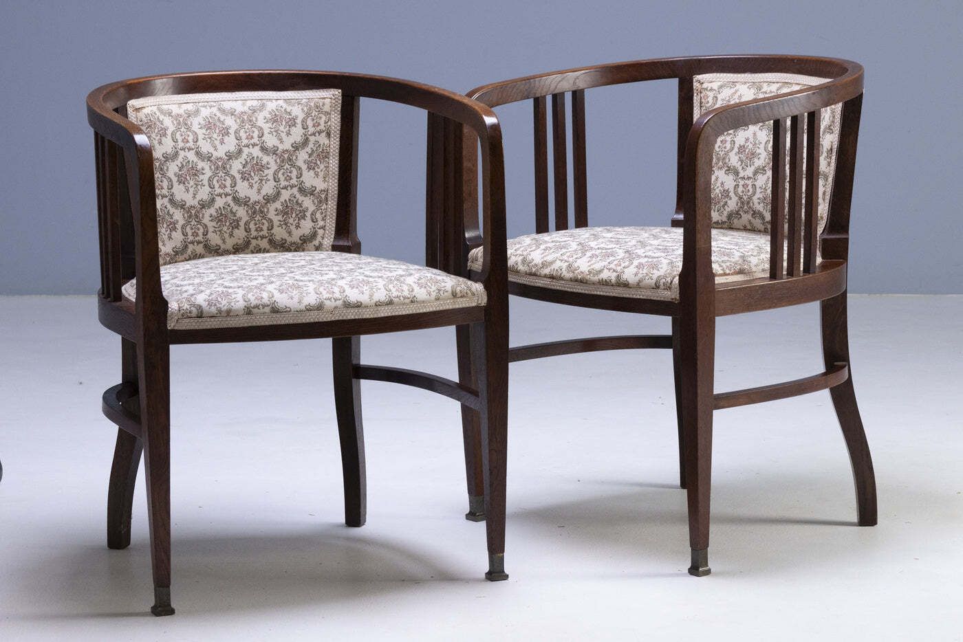 Art Nouveau Seating Set, Bentwood Table, Armchairs & Stools, Circa 1910 photo buy