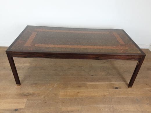 Large Mid Century Dining Table Designed By Gorm Lindum photo Furniture