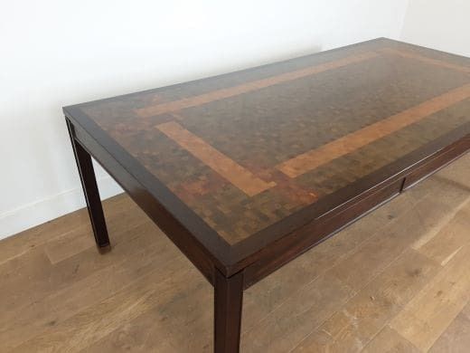 photo vinterior Large Mid Century Dining Table Designed By Gorm Lindum