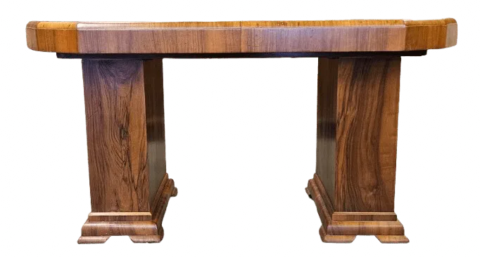 Art Deco Extendable Dining Table photo furniture