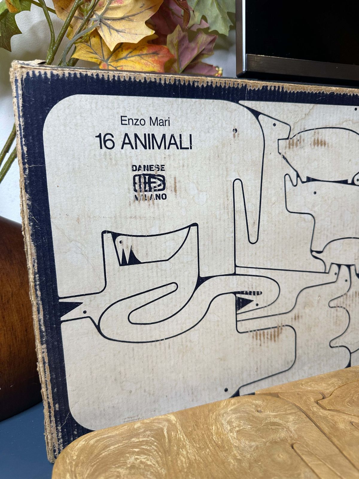 Enzo Mari “16 Animals” Puzzle — Iconic 1957 Design For Danese Milano photo furniture
