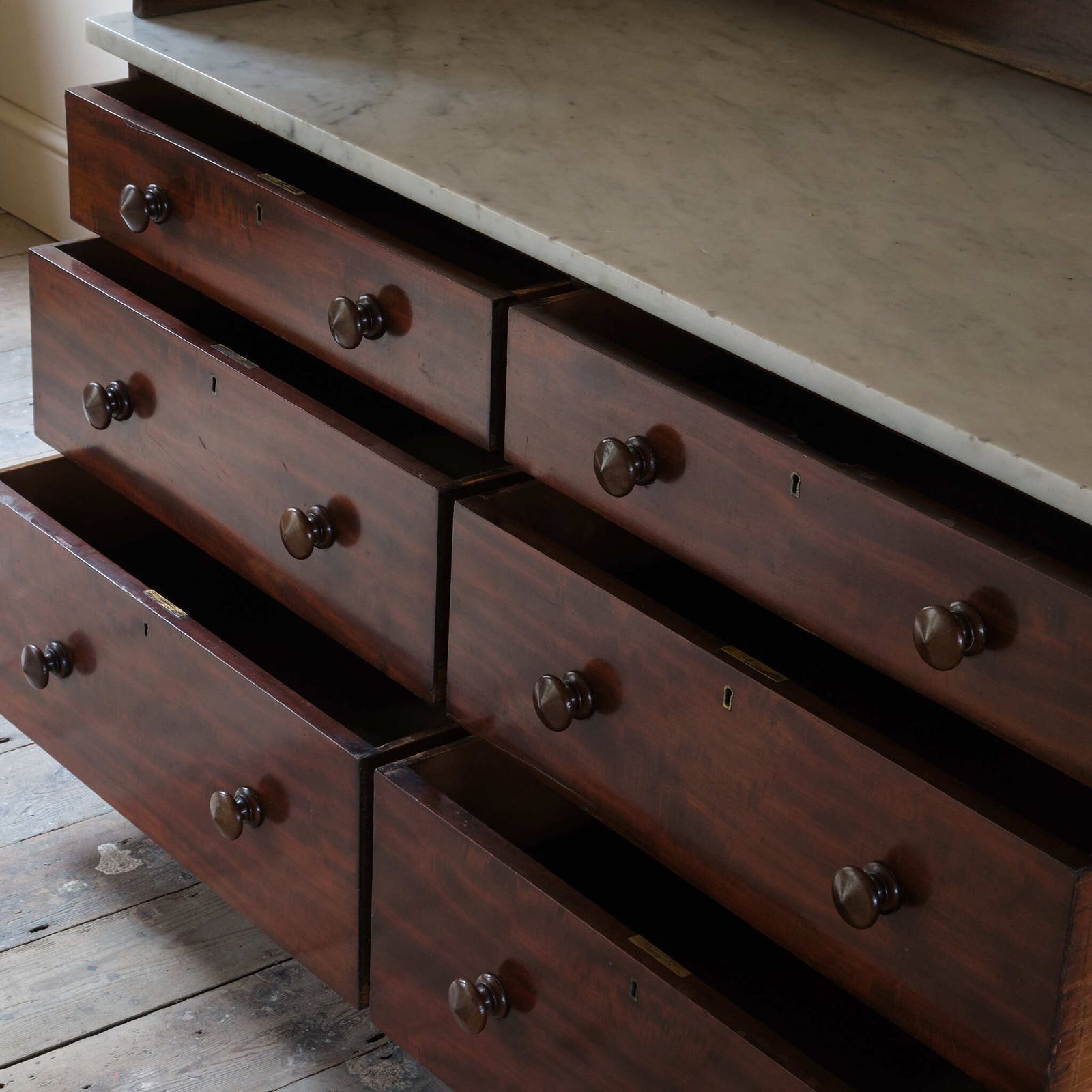 photo buy Mid 19th Century Mahogany Washstand Chest Of Drawers