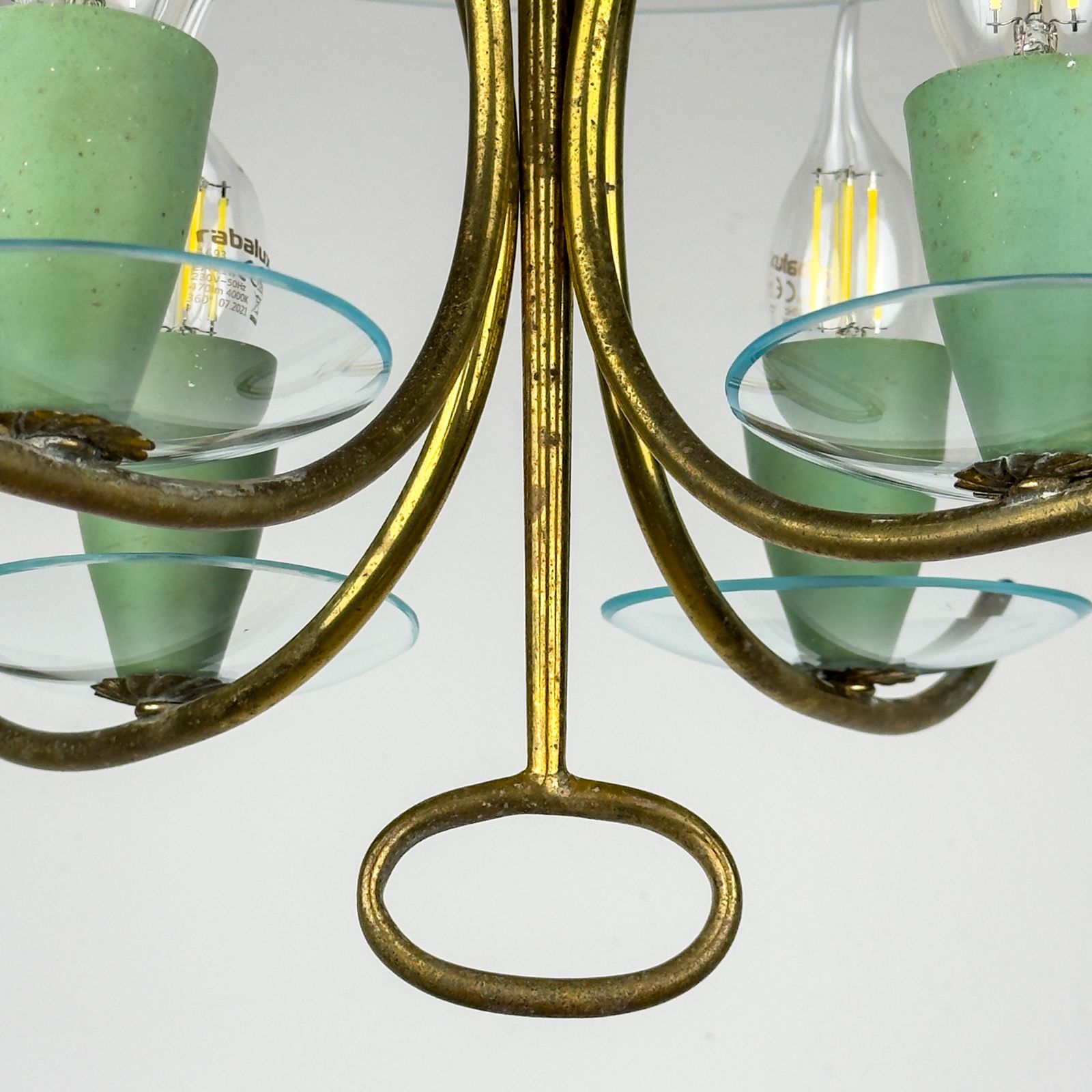 photo for sale Vintage Chandelier By Pietro Chiesa For Fontana Arte, Italy 1930s