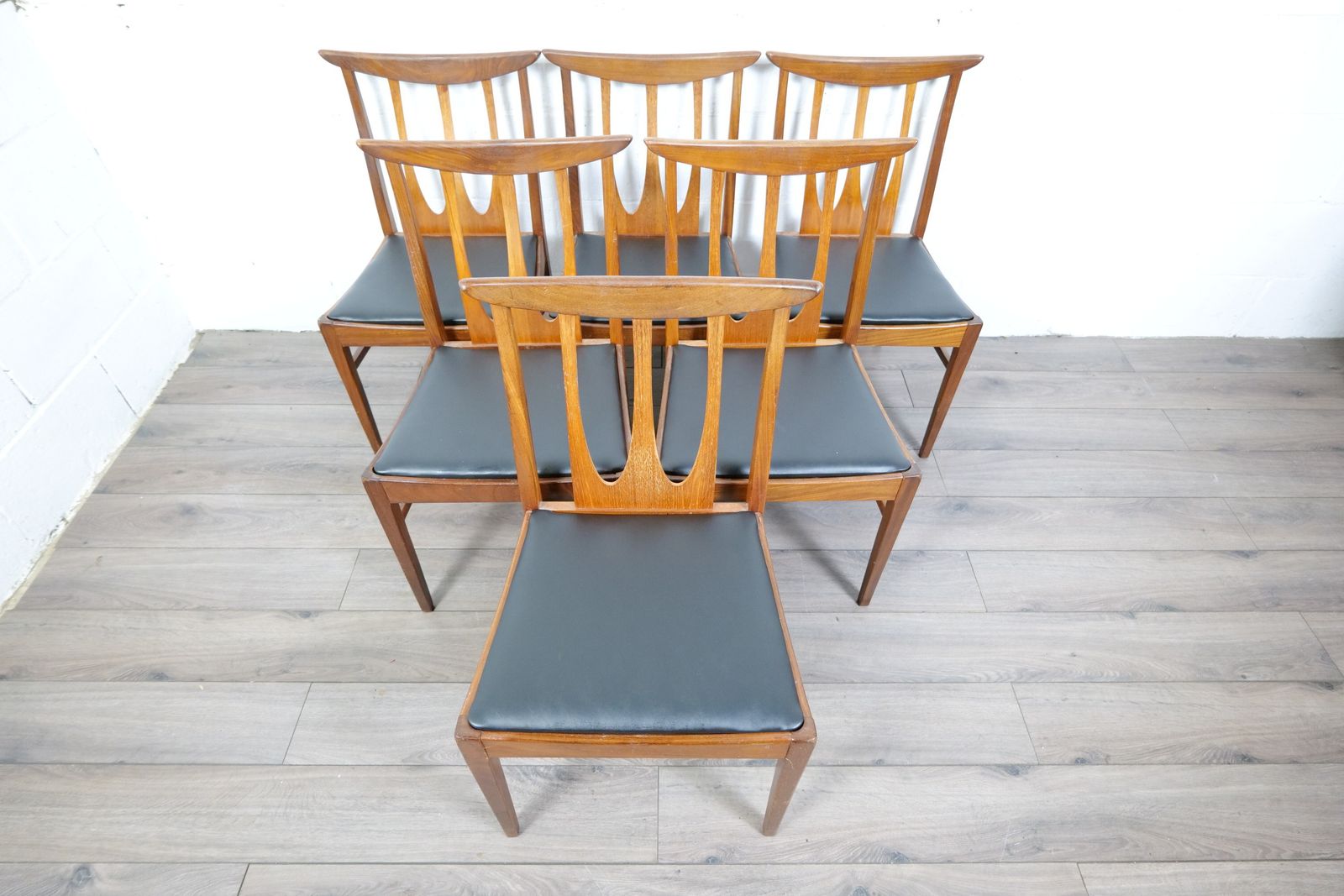 photo buy G Plan Fresco Circular Dining Table & 6 Brasilia Chairs