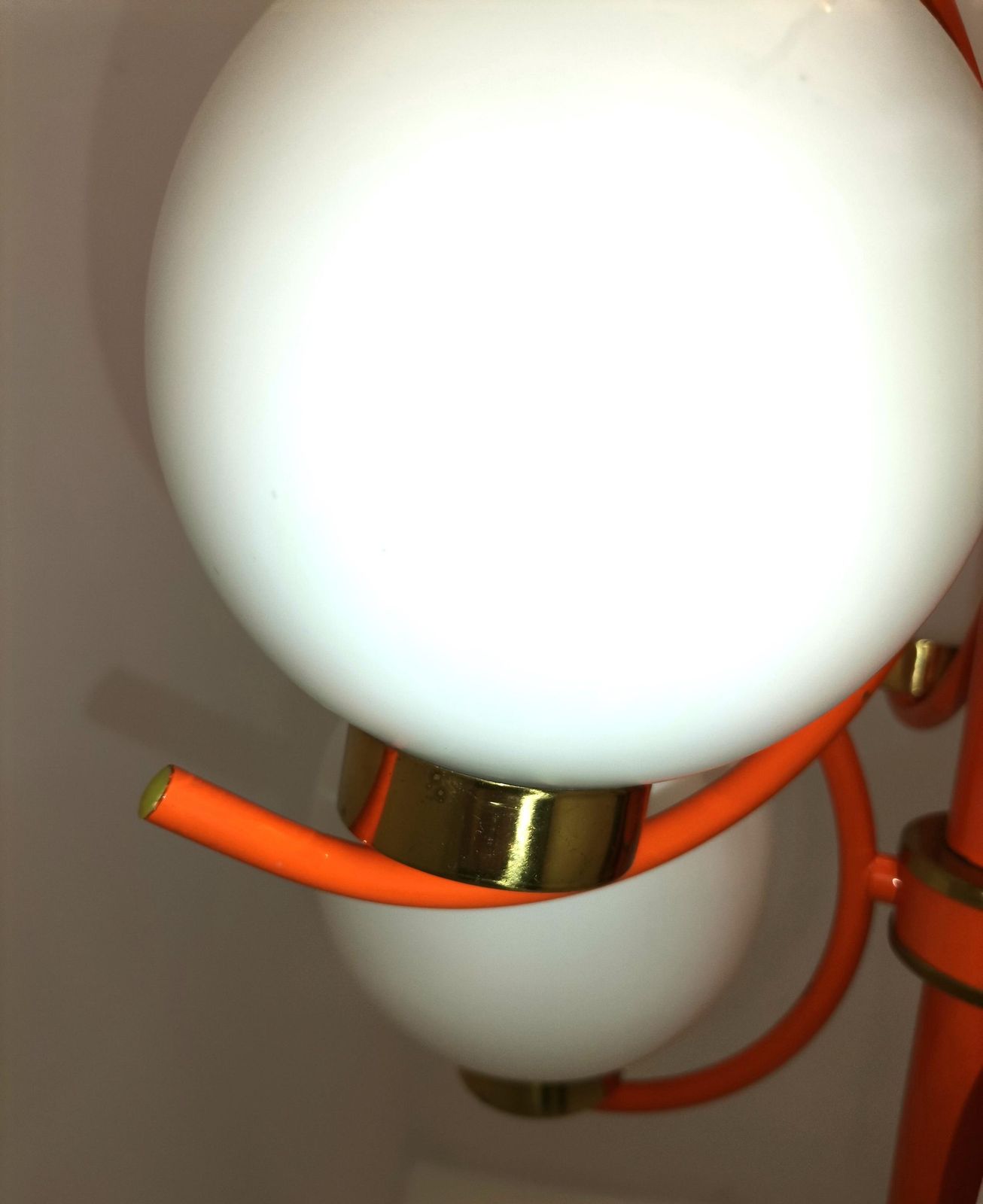 Vintage Pendant Light / 1970s / Mid Century / Richard Essig /Pendant Lamp/ Space Age photo buy