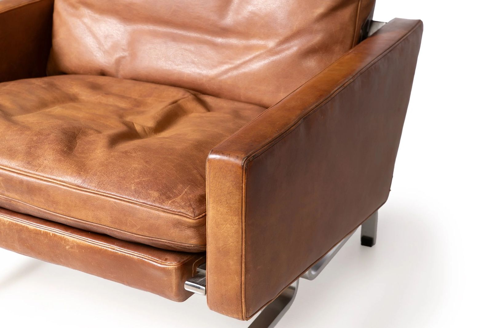 Poul Kjaerholm Pk 31 Danish Mid Century Lounge Chairs photo 4800.0