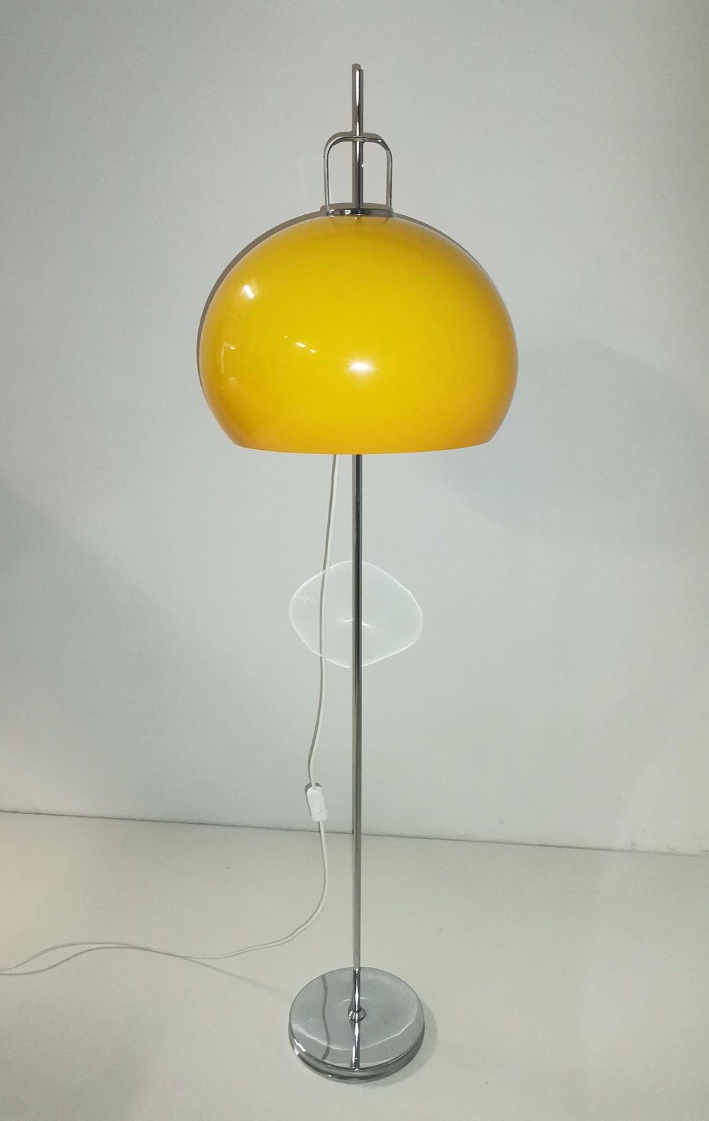 Vintage Lucerna Floor Lamp / By Luigi Massoni For Harvey Guzzini/ 1970's Italy/ Modern Mushroom Floor Lamp/Space Age Lamp photo furniture