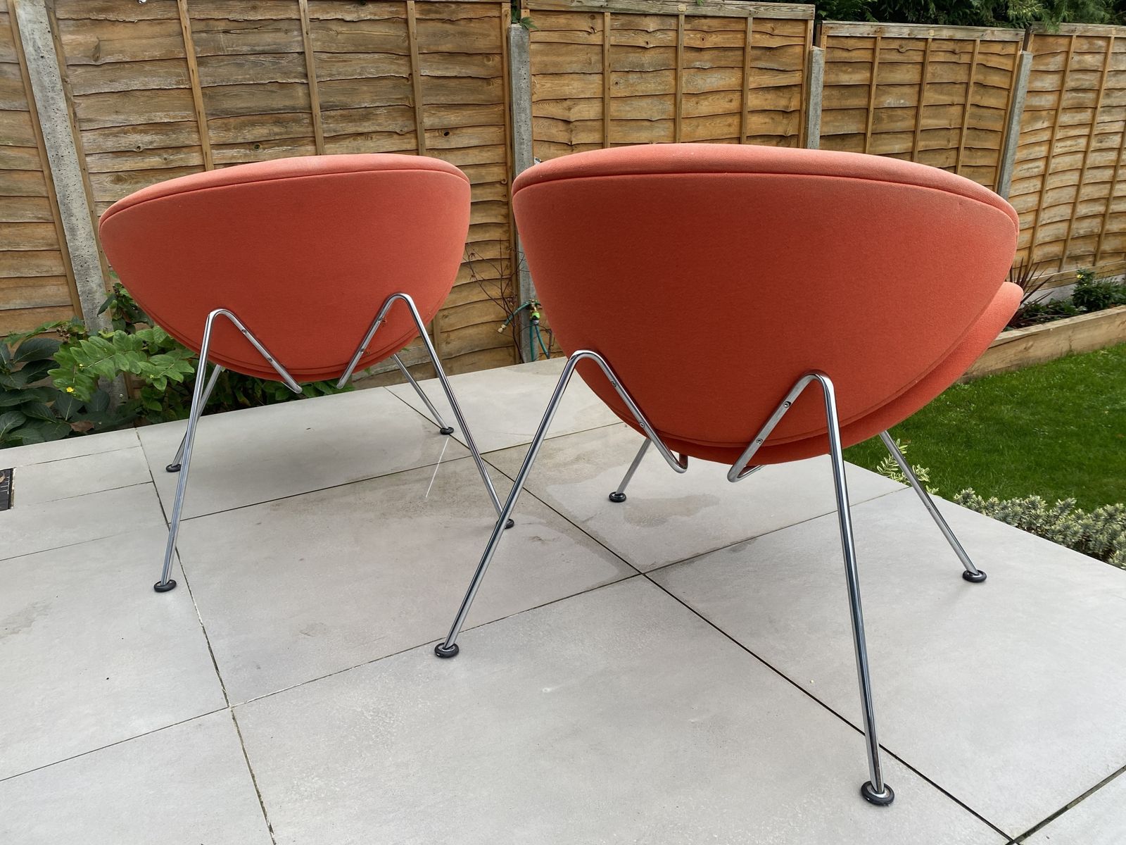 Orange Slice Chair By Pierre Paulin For Artifort, 1990s photo Furniture