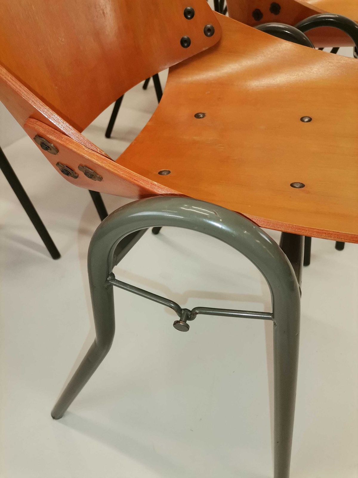 photo furniture 1 Of 7 Rare Lupina "Shell" Chairs By Niko Kralj For Stol Kamnik / Industrial Designer Chair / Office Chair / Made In Yugoslavia / 1960s