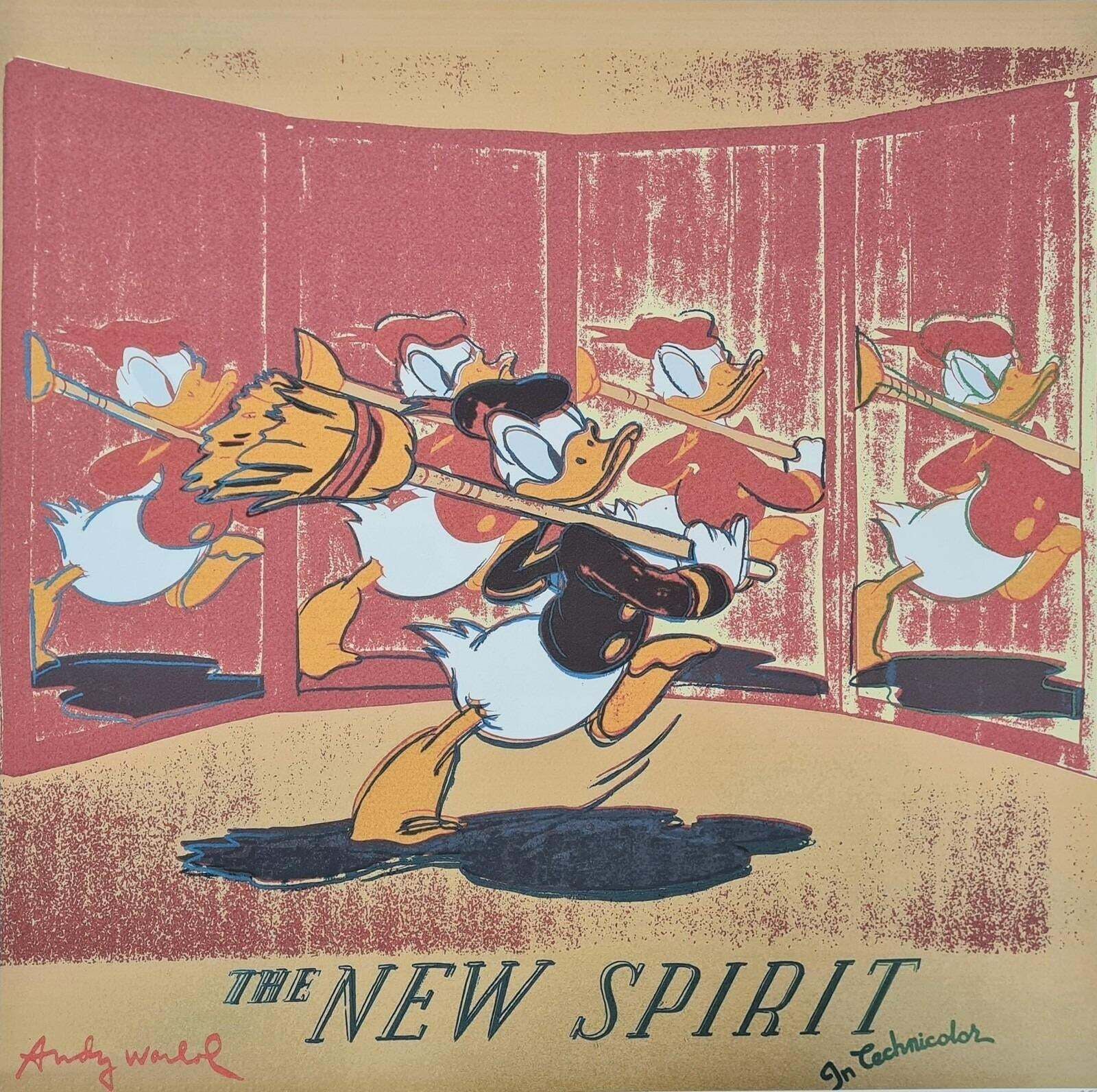 After Andy Warhol, Donald Duck, 1980s, Lithograph photo for sale