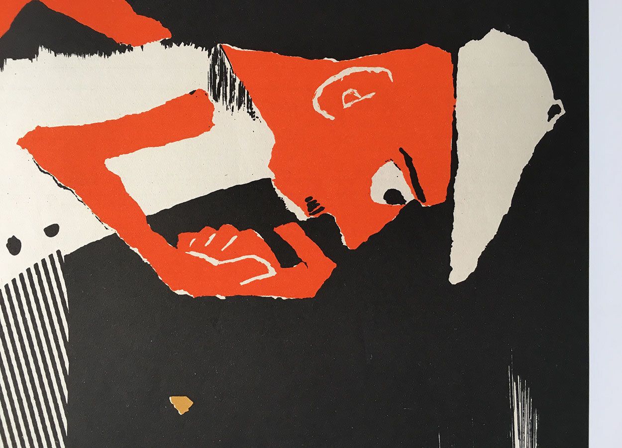 Movie Poster, She Dropped From The Clouds, Břetislav šebek, 1961 photo 124.0