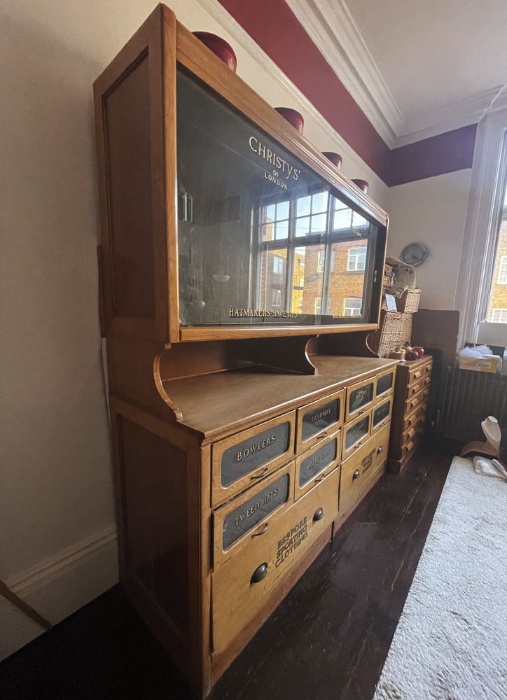 Christy's Hat Cabinet With Large Set Of Drawers photo 3000.0