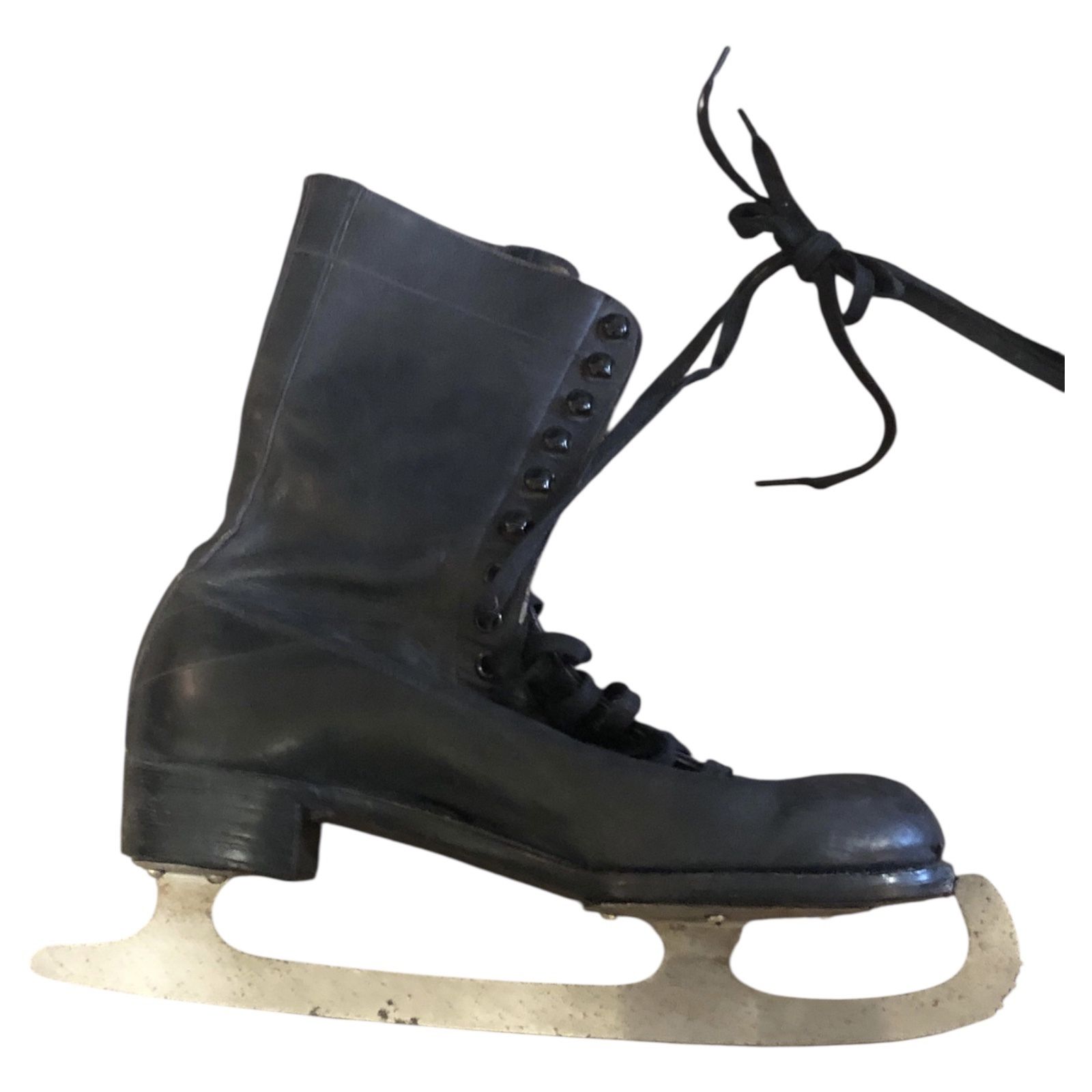 Pair Of Vintage Ice Skates For Decorations photo Home Decor