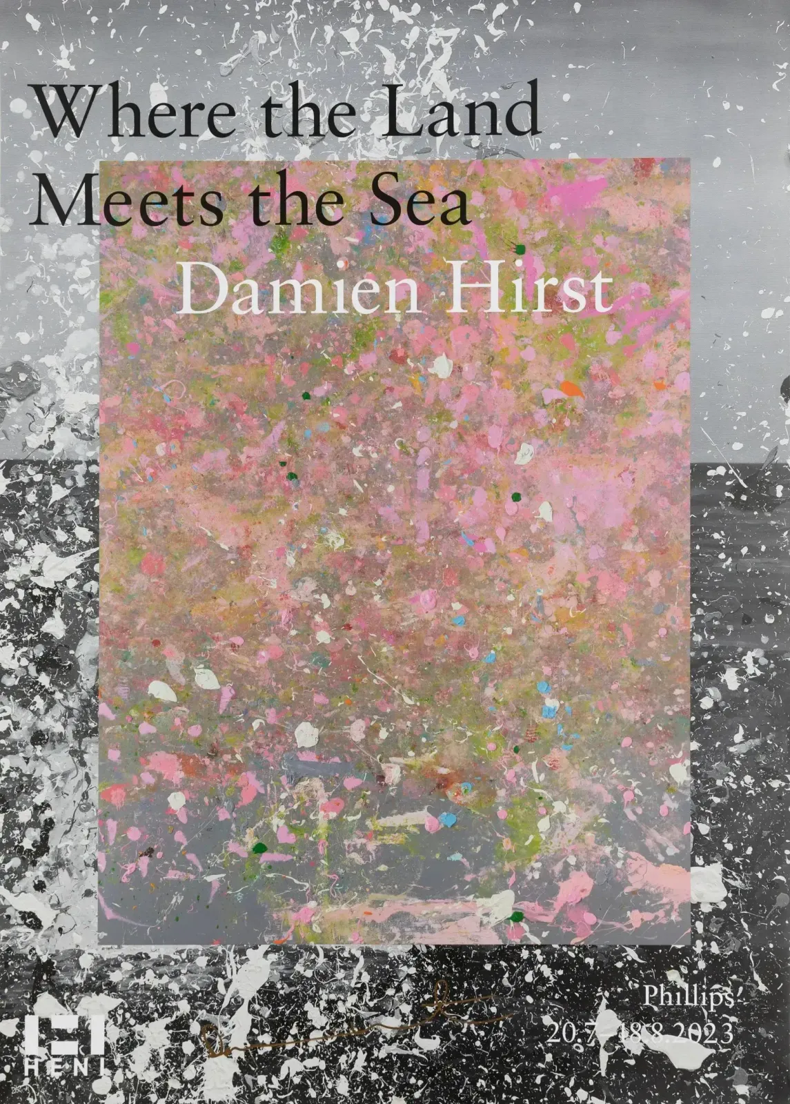 Damien Hirst, Where The Land Meets The Sea (Signed) (Set Of 3), 2023 photo Art