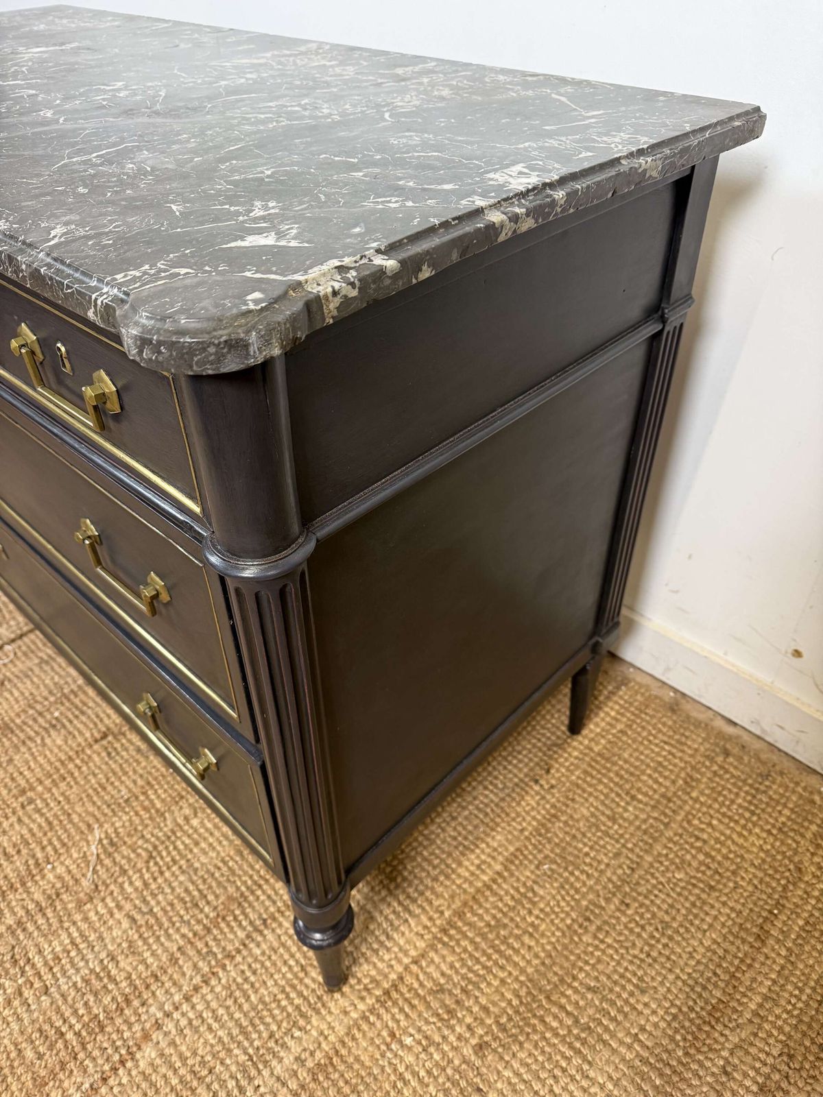 Early 19th Century Louis XVI Style Painted Commode / Chest Of Drawers photo Furniture