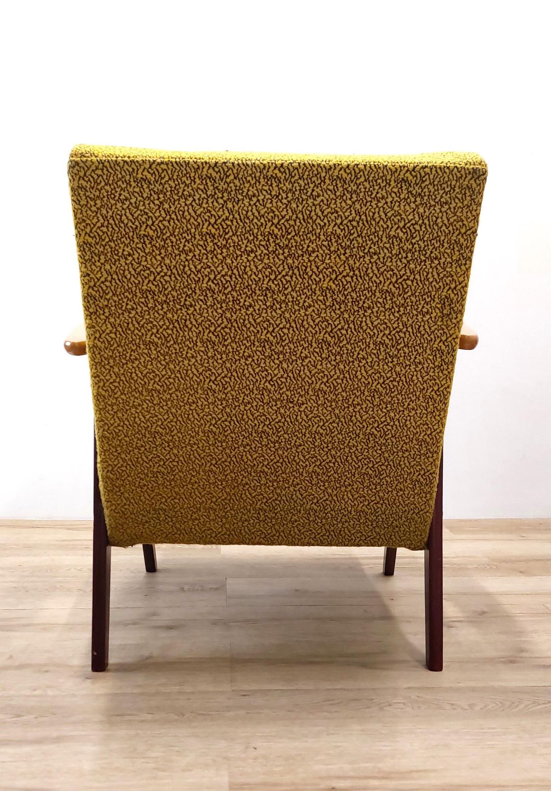 1 Of 2 Mid Century Chair / Mustard Yellow / Armchair / Model B310 Var / 1970s / 1960s photo buy