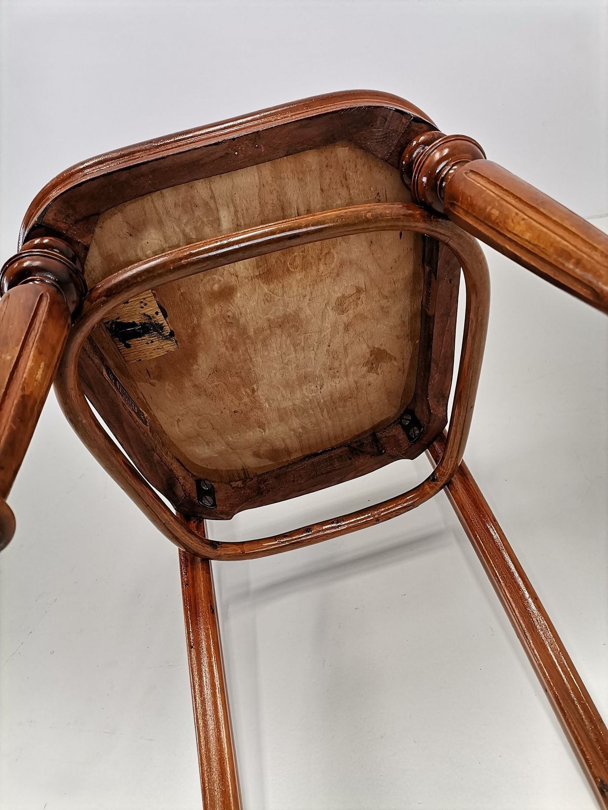 photo for sale Set Of 6 (5+1 Gratis) Vintage Thonet/ Thonet Chairs Antique/ Thonet Dining Chairs/ Thonet Embossed Chairs