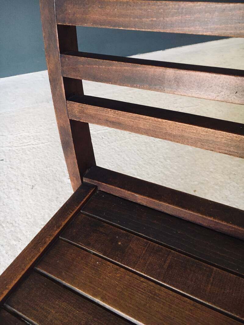 photo vinterior Reconstruction Design Dining Chair By Rene Gabriel, France 1940's