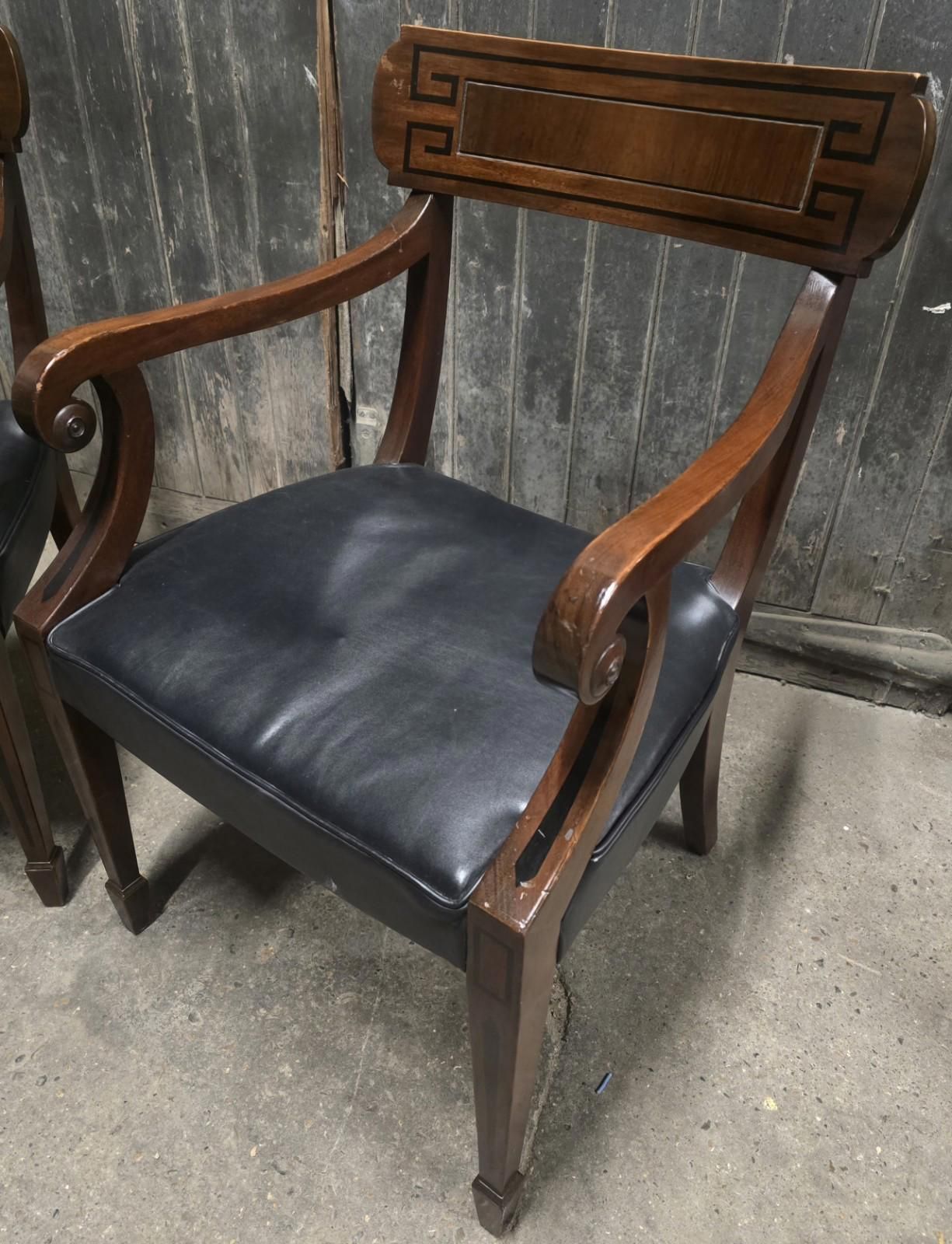 Antique Regency Mahogany Armchair Bedroom Chair Desk Chair photo Furniture