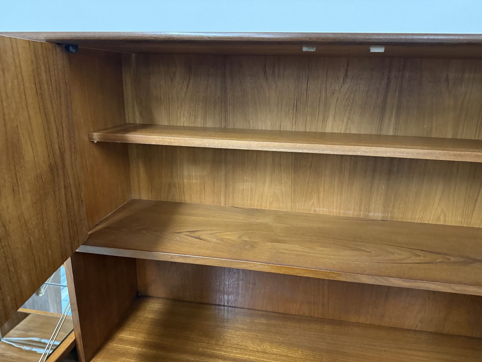 Midcentury G Plan Cocktail Sideboard In Teak & Paldao Wood photo vintage
