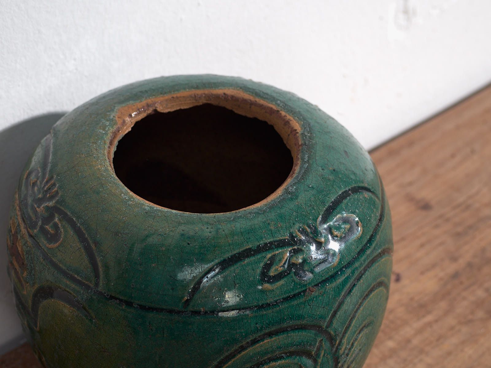 Antique Chinese Qing Dynasty Vase (C.1820) #38 photo furniture