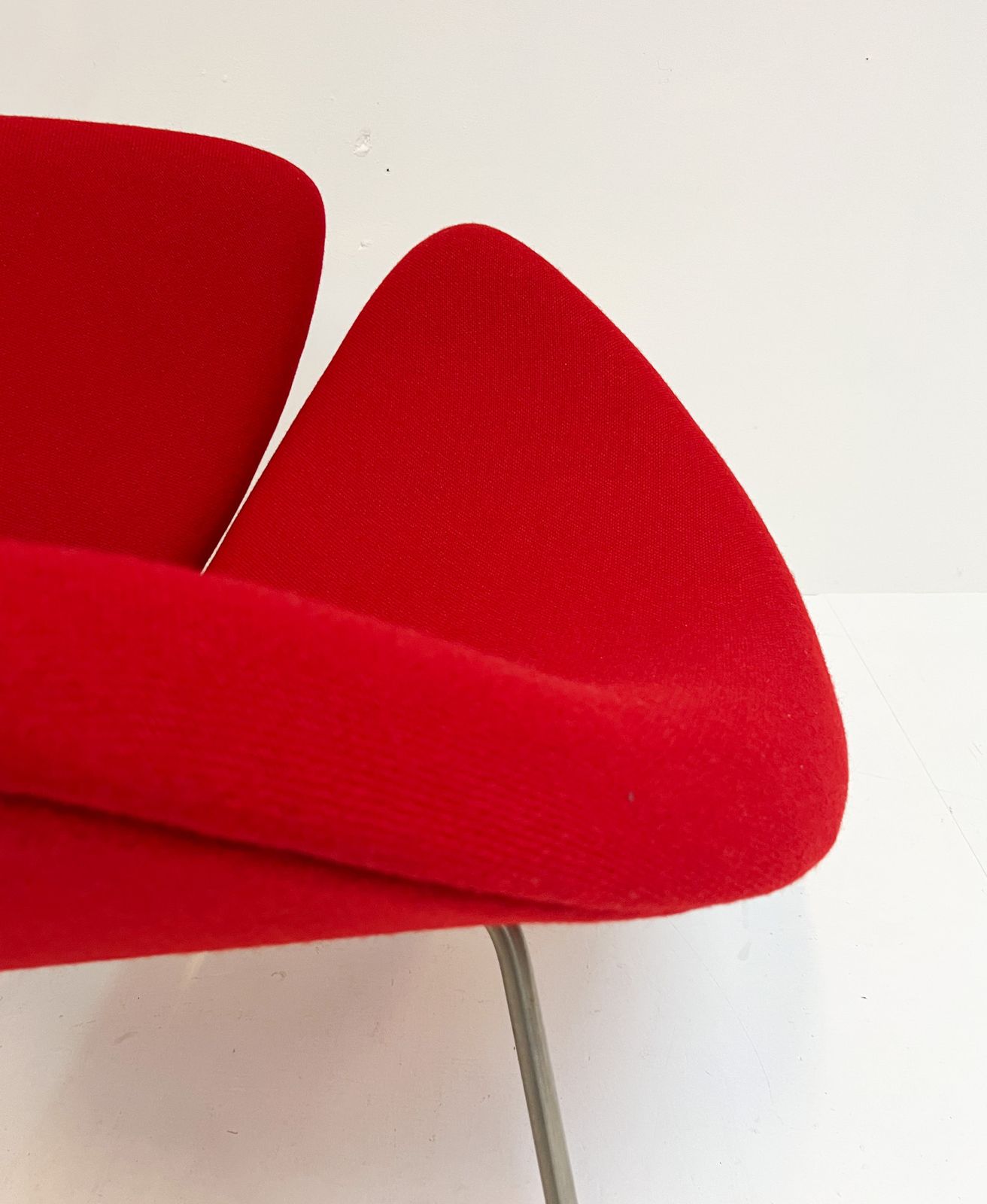 Furniture Reupholstered Orange Slice Armchair By Pierre Paulin For Artifort, 1960s photo