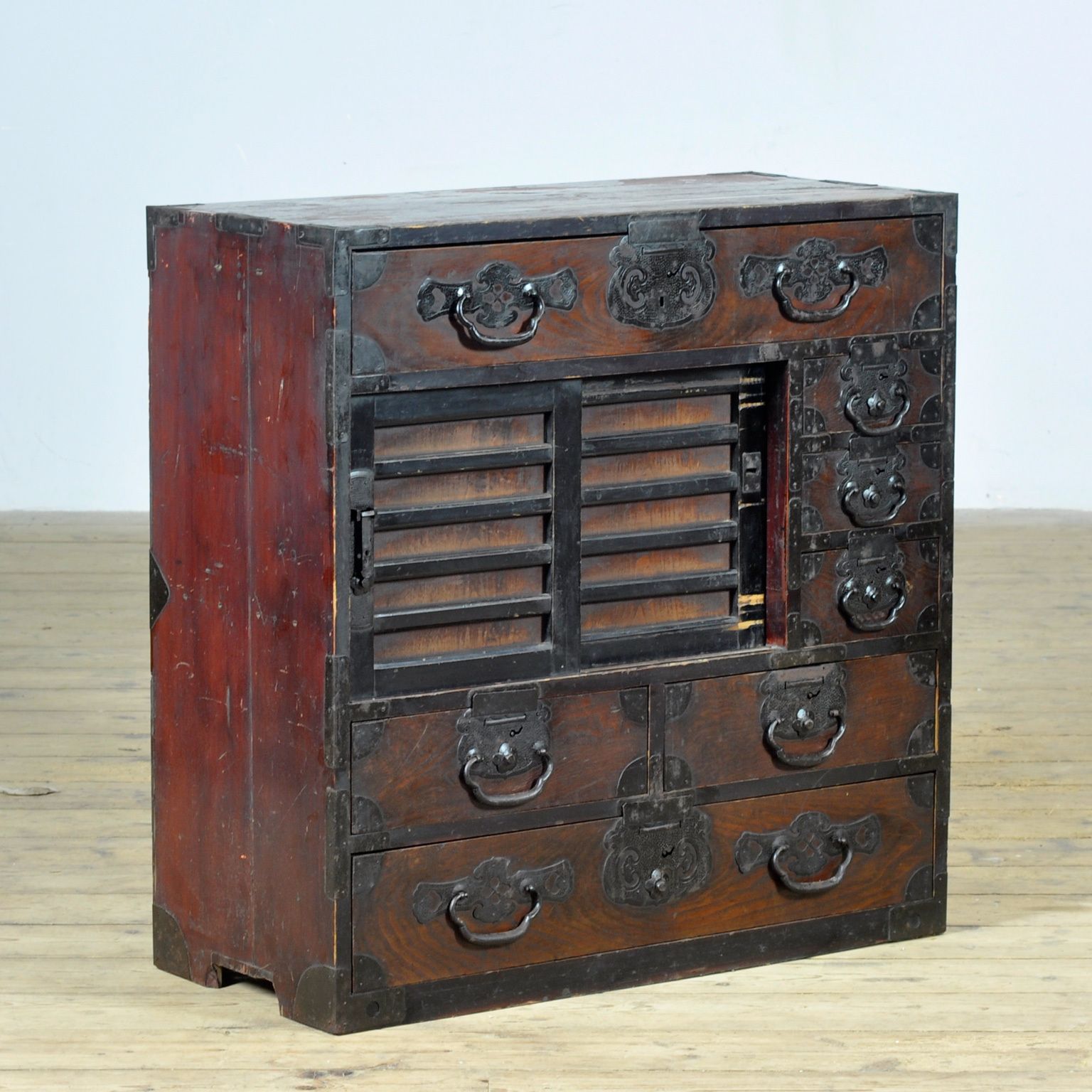 Japanese Tansu Chest Of Drawers, Circa 1890 photo buy