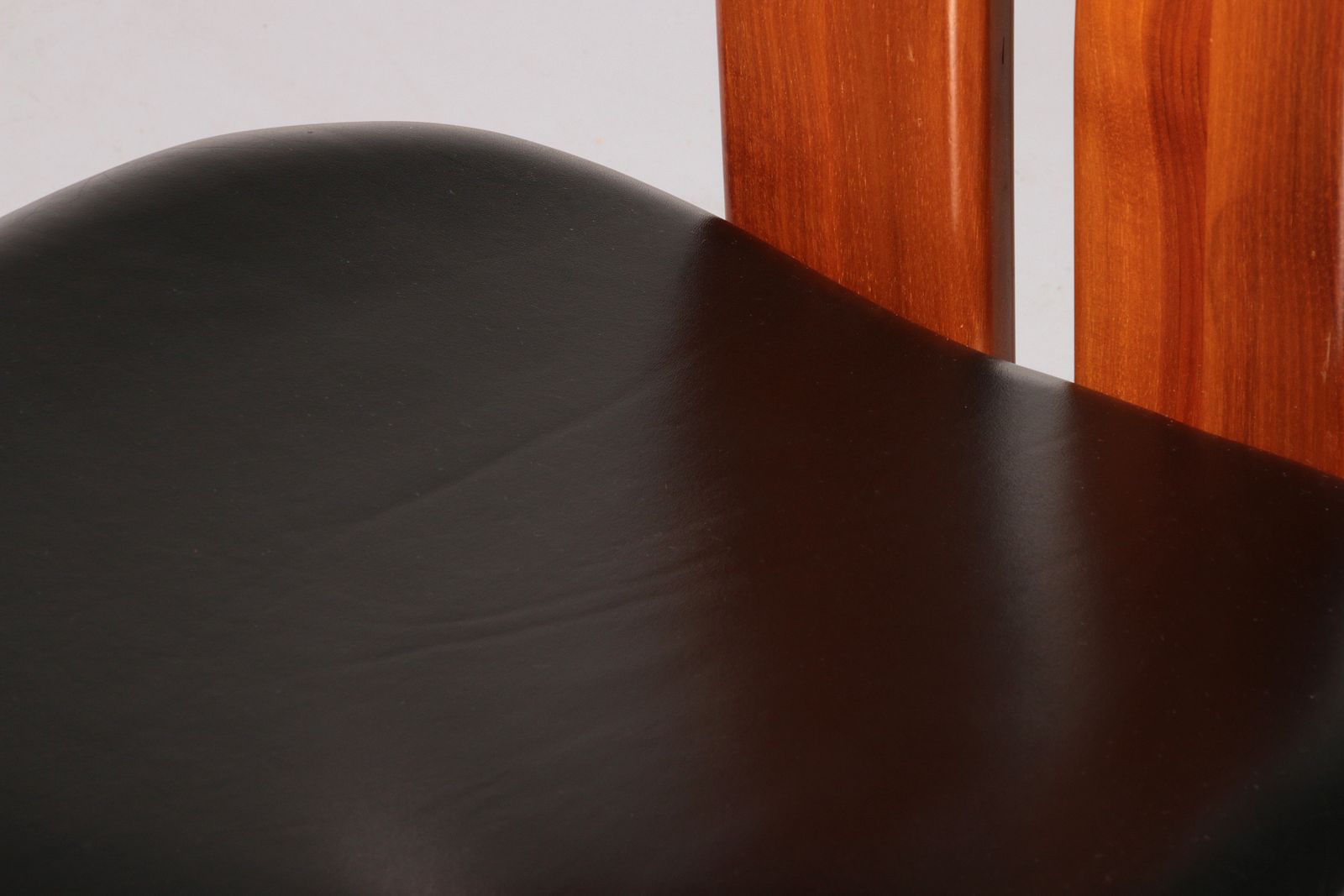 8500.0 Mario Marenco Walnut Sapporo Dining Chairs For Mobilgirgi, 1970s photo