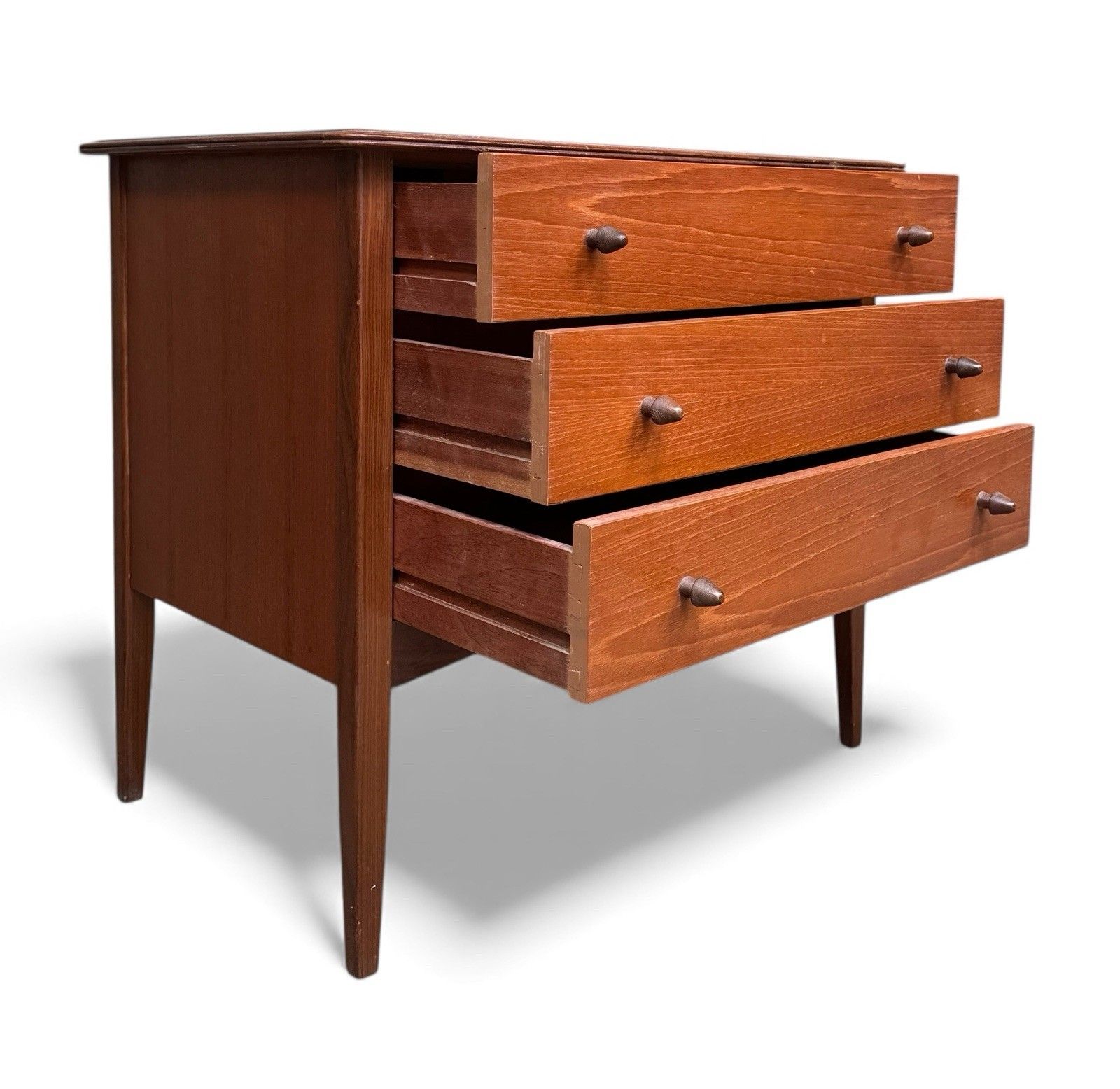 Younger Teak And Afromosia Chest Of Drawers Mid Century C1960s Acorn Handle photo furniture