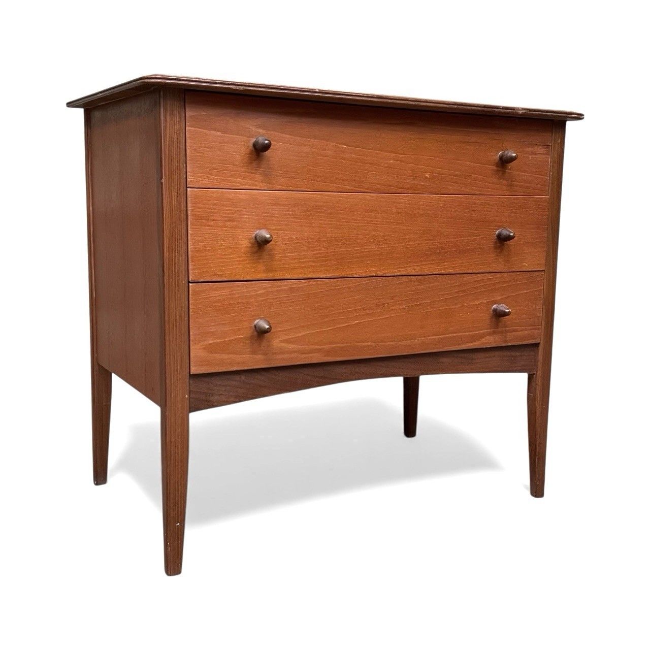 photo vinterior Younger Teak And Afromosia Chest Of Drawers Mid Century C1960s Acorn Handle