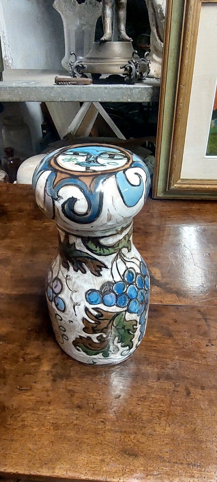 Schiavon Elio Herart Bottle Ceramic Sculpture Glazed Enamels 70s photo furniture