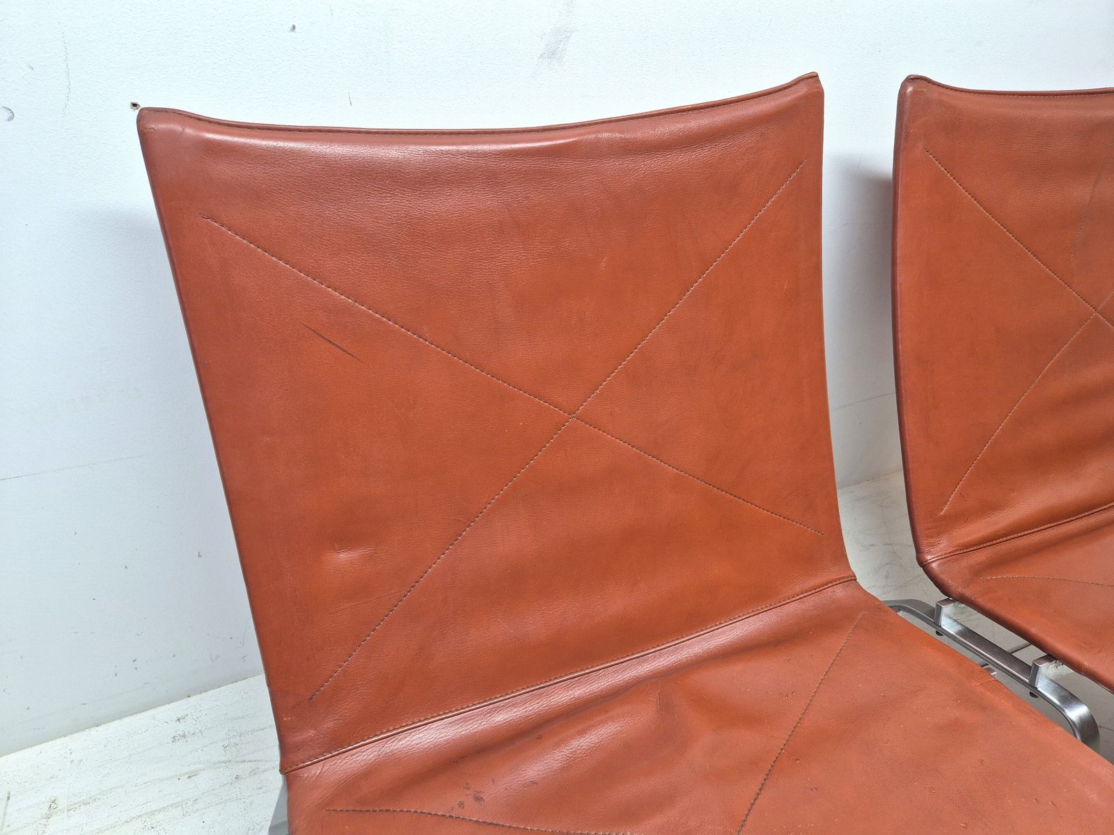 Poul Kjaerholm (1929 1980) Paire De Chauffeuses Pk22, Kold Christensen photo Furniture