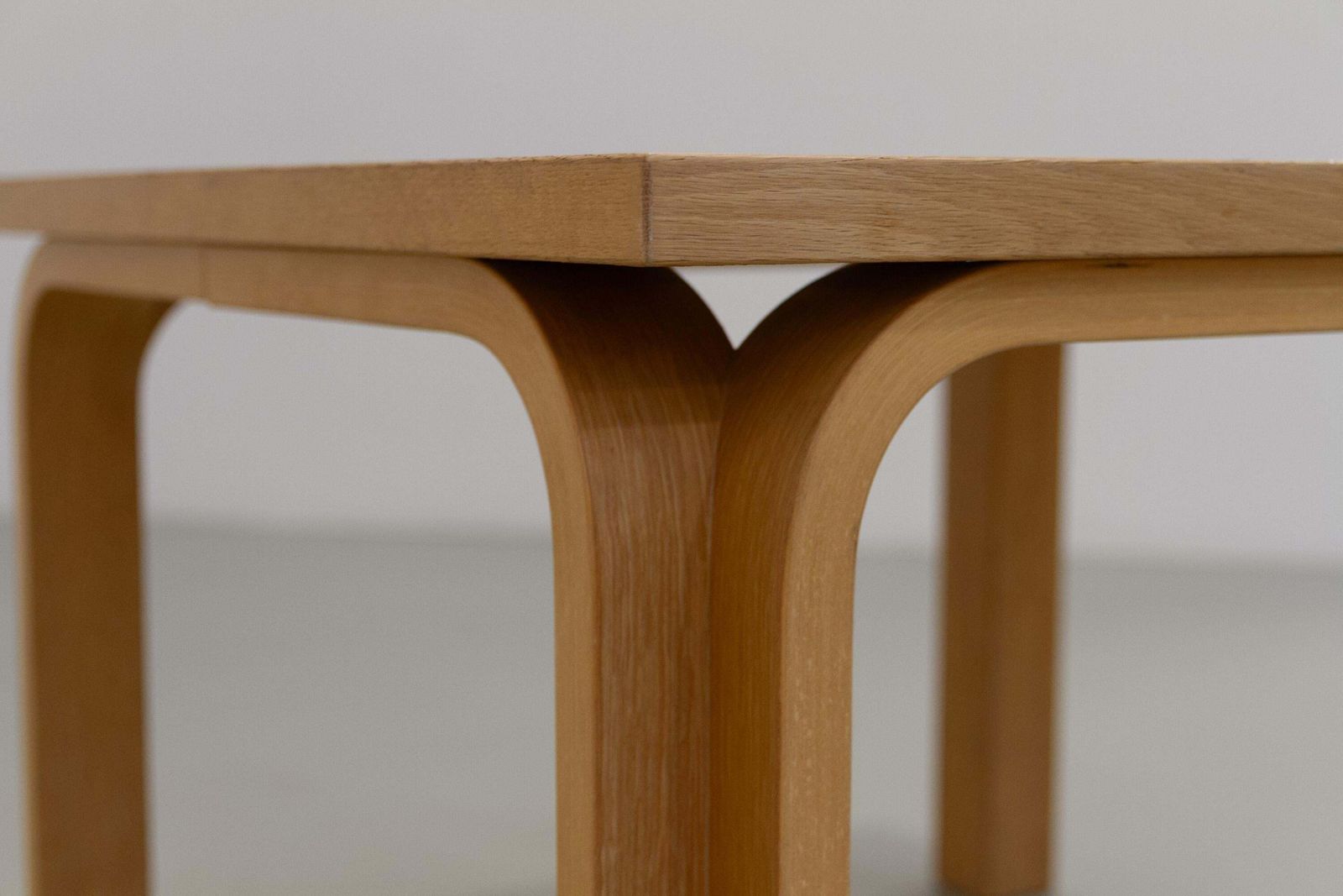 photo furniture Danish Oak And Black Botium Lounge Table By Magnus Olesen, 1970s.