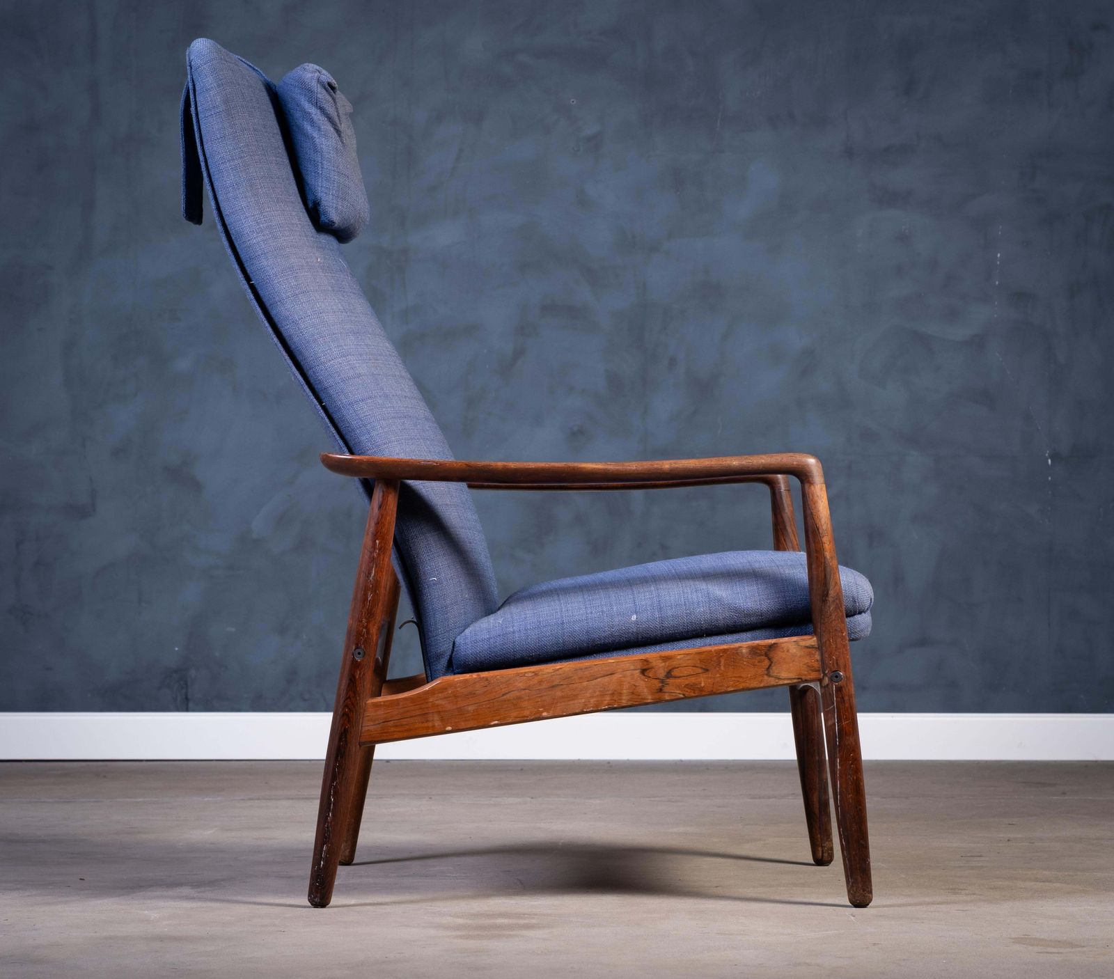 Verstelbare Lounge Chair In Palissander Van Søren Ladefoged, Deens Design, Ca. Jaren 1960 photo 1924.0