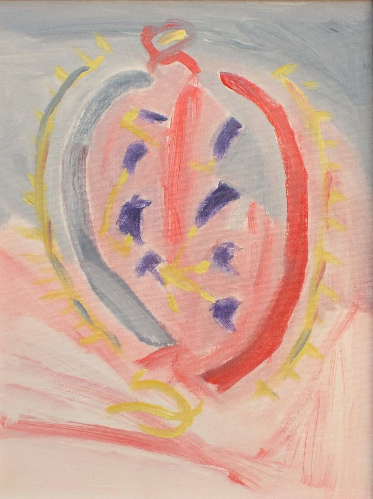 Original Light Language Abstract Painting This Heart Of Mine Framed Fraser Lucas photo for sale