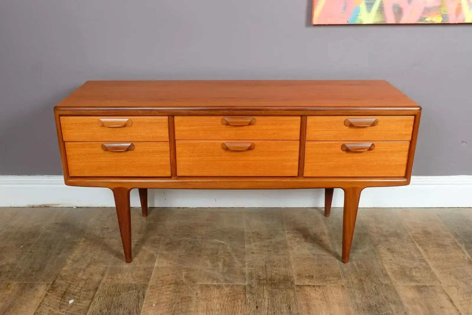 Vintage Mid Century Sequence Teak Chest Of Drawers By Younger photo for sale