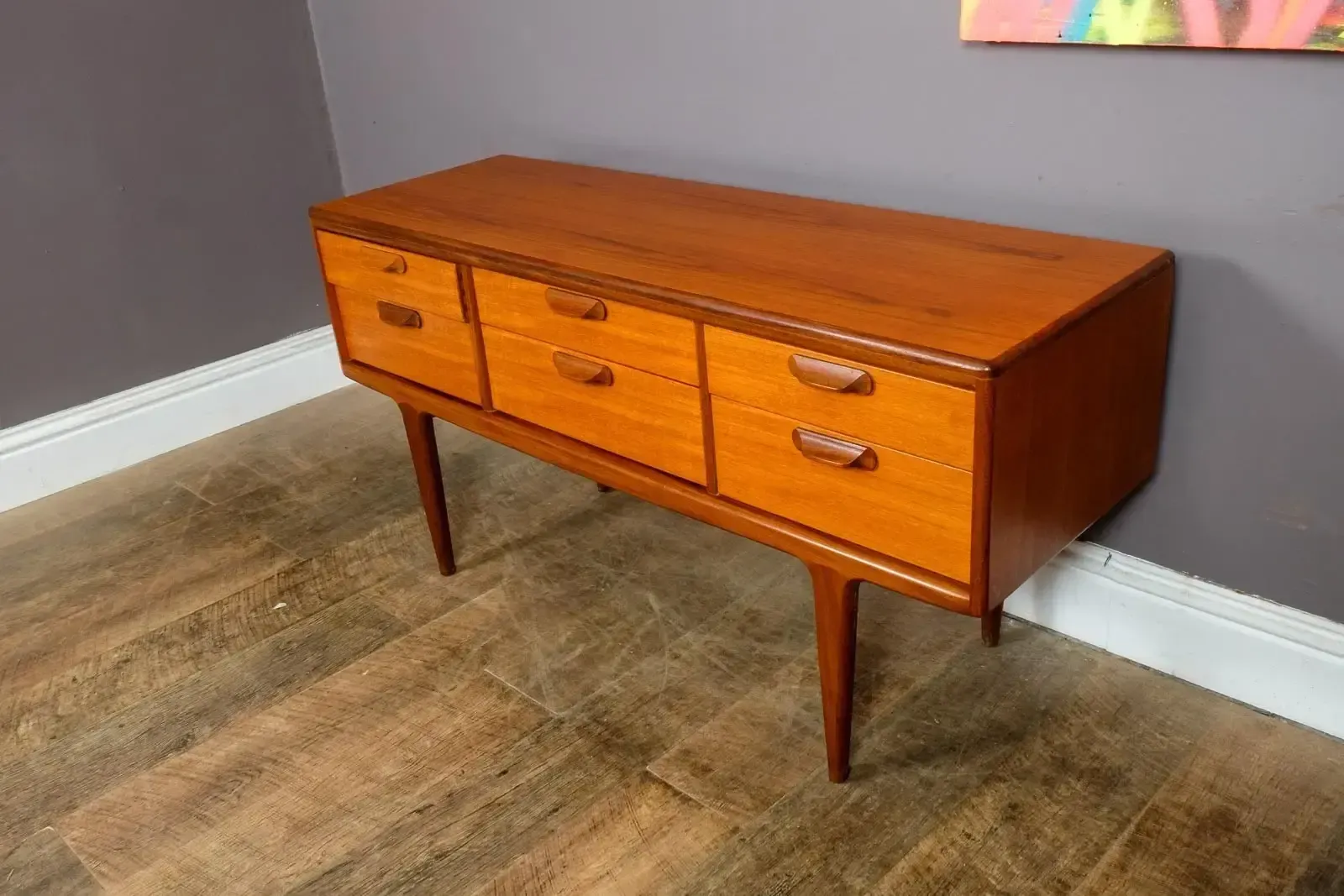 Vintage Mid Century Sequence Teak Chest Of Drawers By Younger photo 600.0
