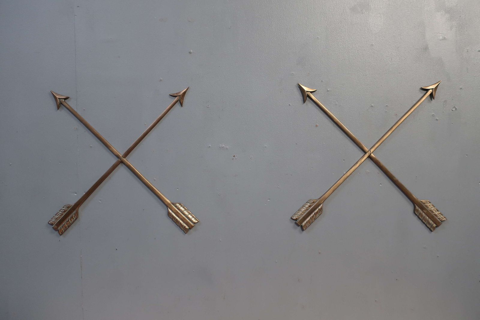 Pair Of Mid Century French Bronze Arrows photo buy