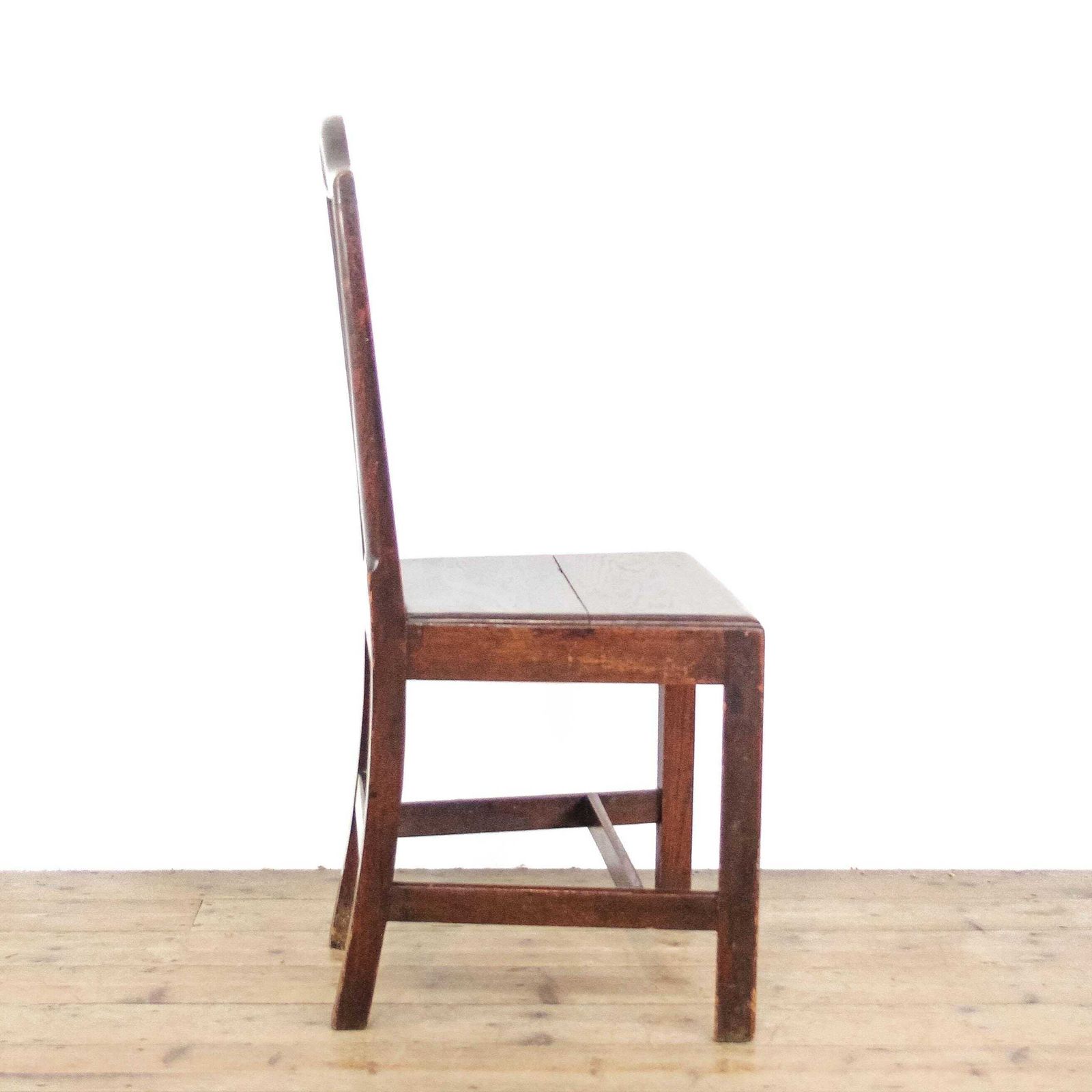 photo for sale Antique Set Of Six 19th Century Oak Dining Chairs | Set Of Chairs | Antique Chairs | Dining Chairs | Kitchen Chairs (M 6403)