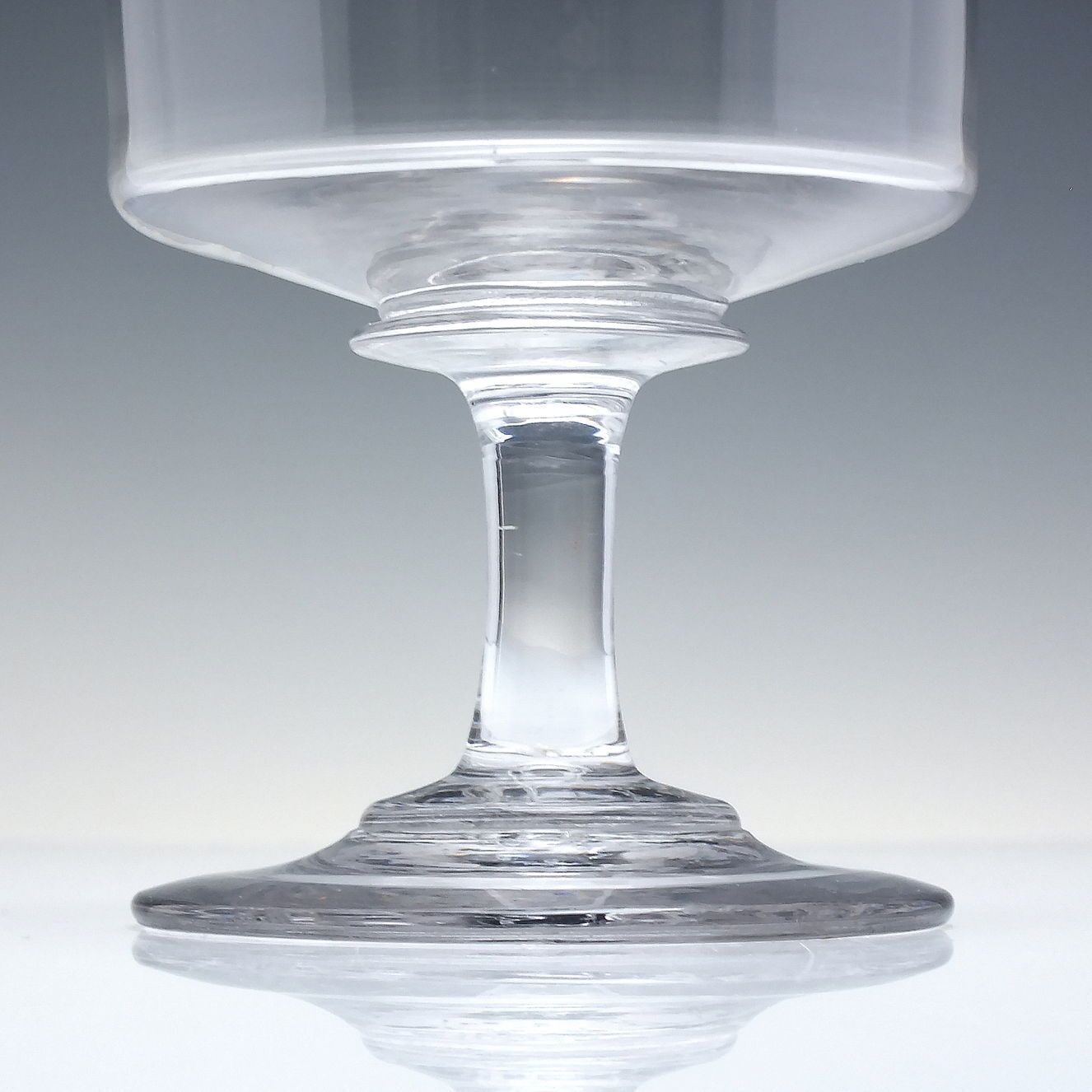 Large Anglo Irish Georgian Bucket Bowl Glass Rummer C1800 1820 photo Home Decor