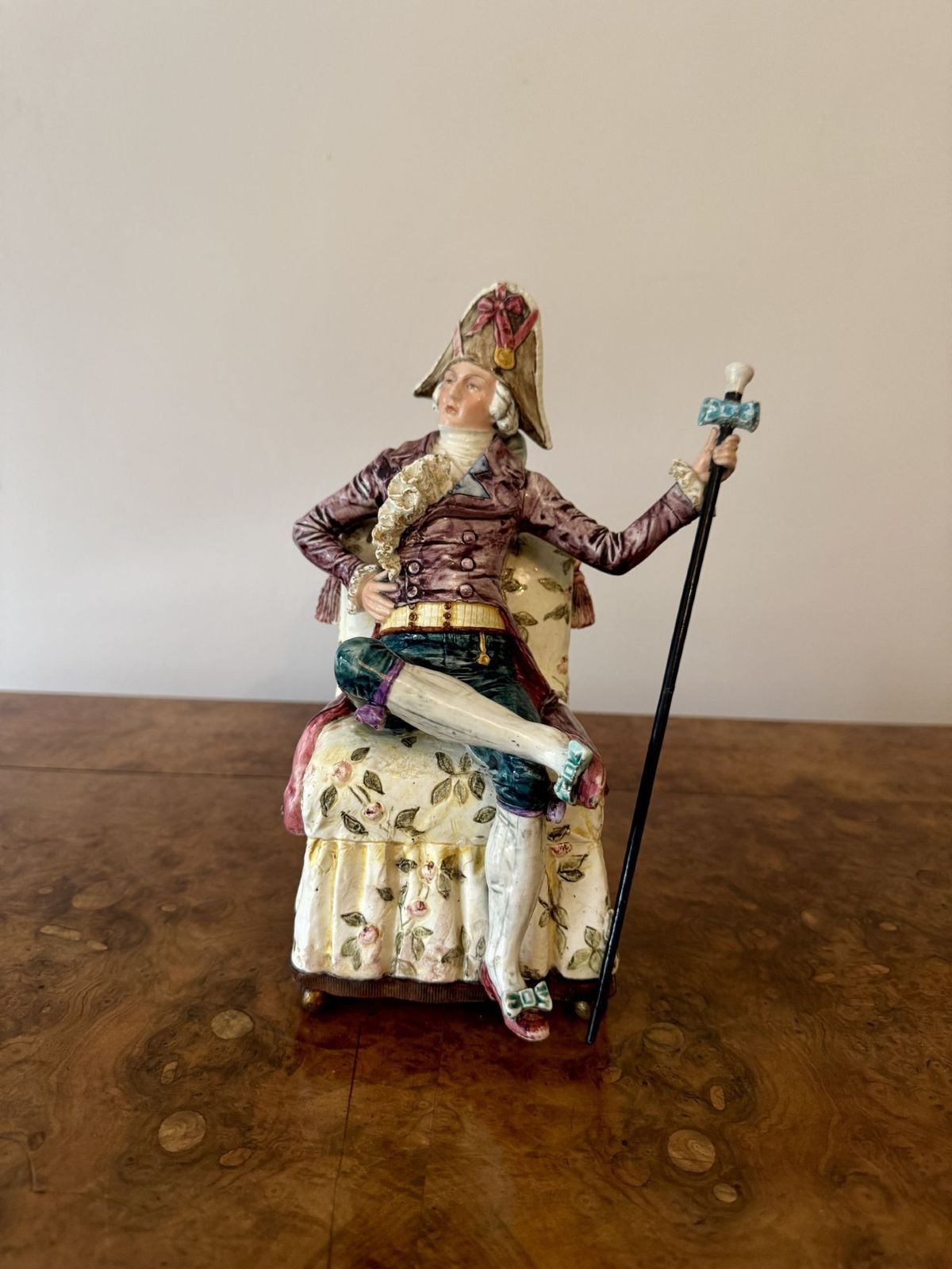 Unusual Fine Quality Pair Of Antique Musical Figures photo Home Decor