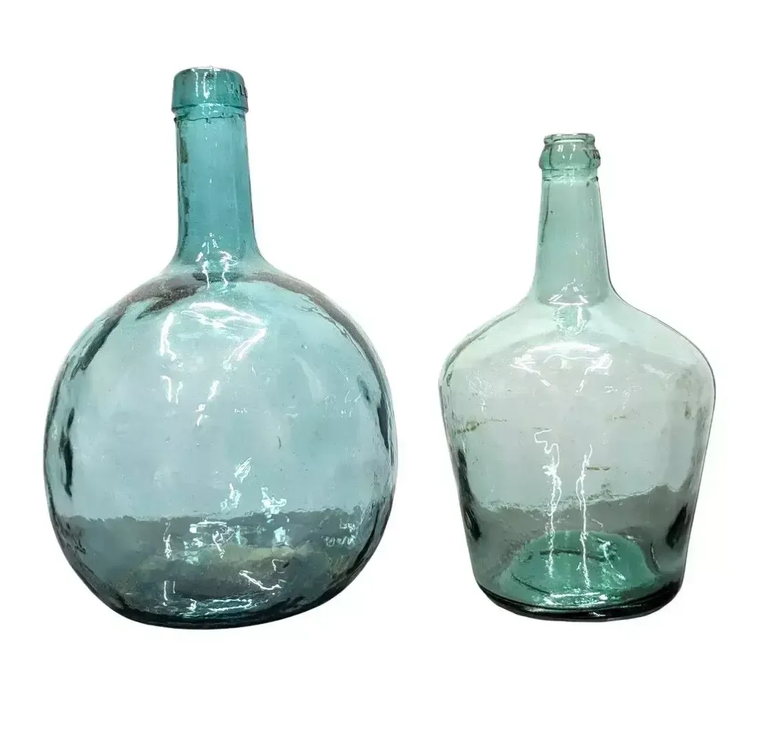Set Of Blown Glass Demijohns – 19th / Early 20th Century photo furniture