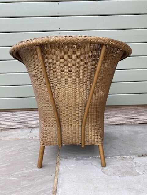 Lloyd Loom Lusty Chair With Original Sprung Seat photo Furniture