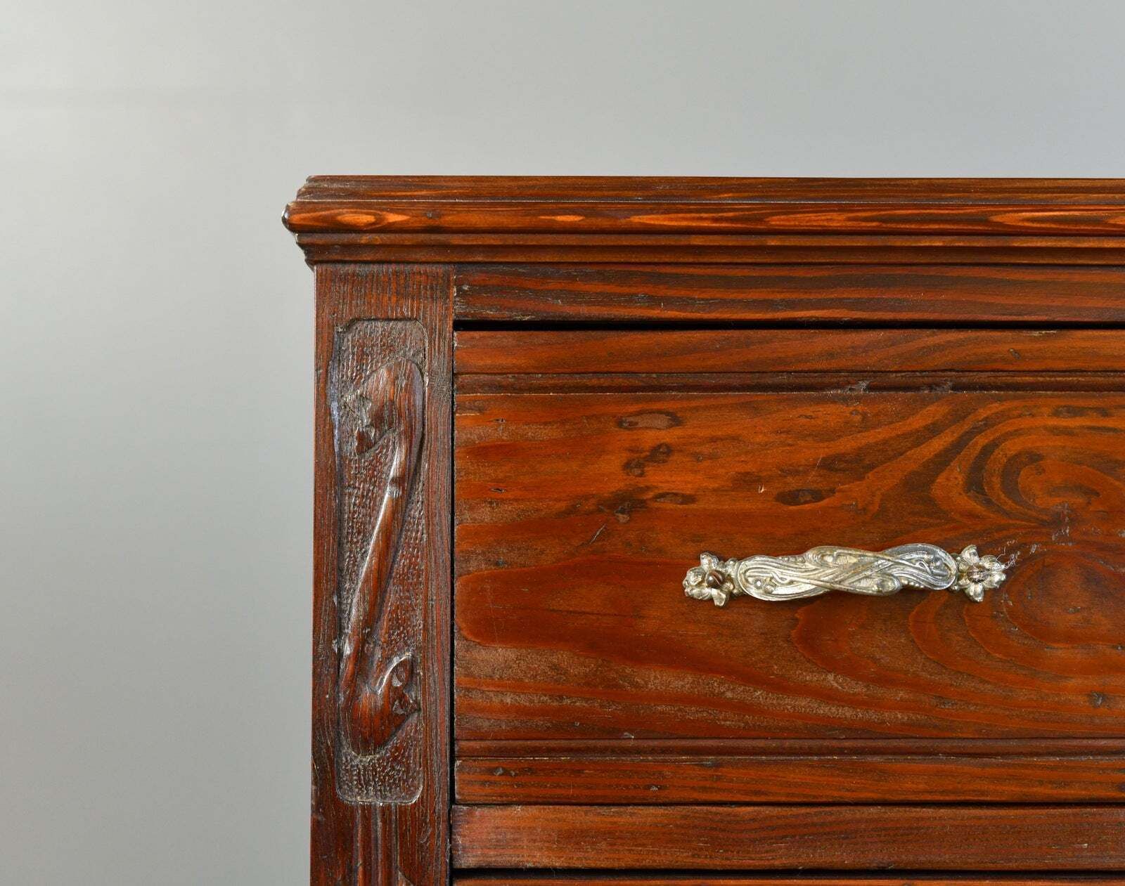 photo furniture Art Nouveau Ironmongers Drawers Circa 1910