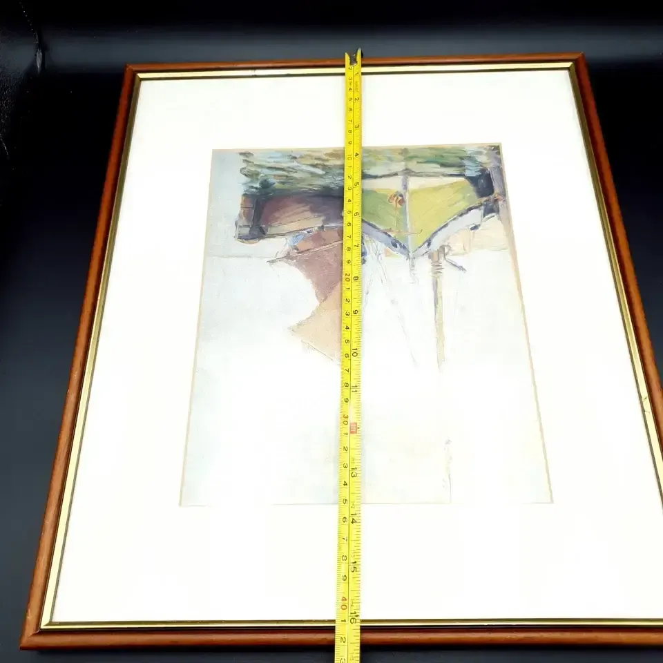 photo buy Hans Trimborn Print Two Ships At Norderney Zwei Schiffe Framed